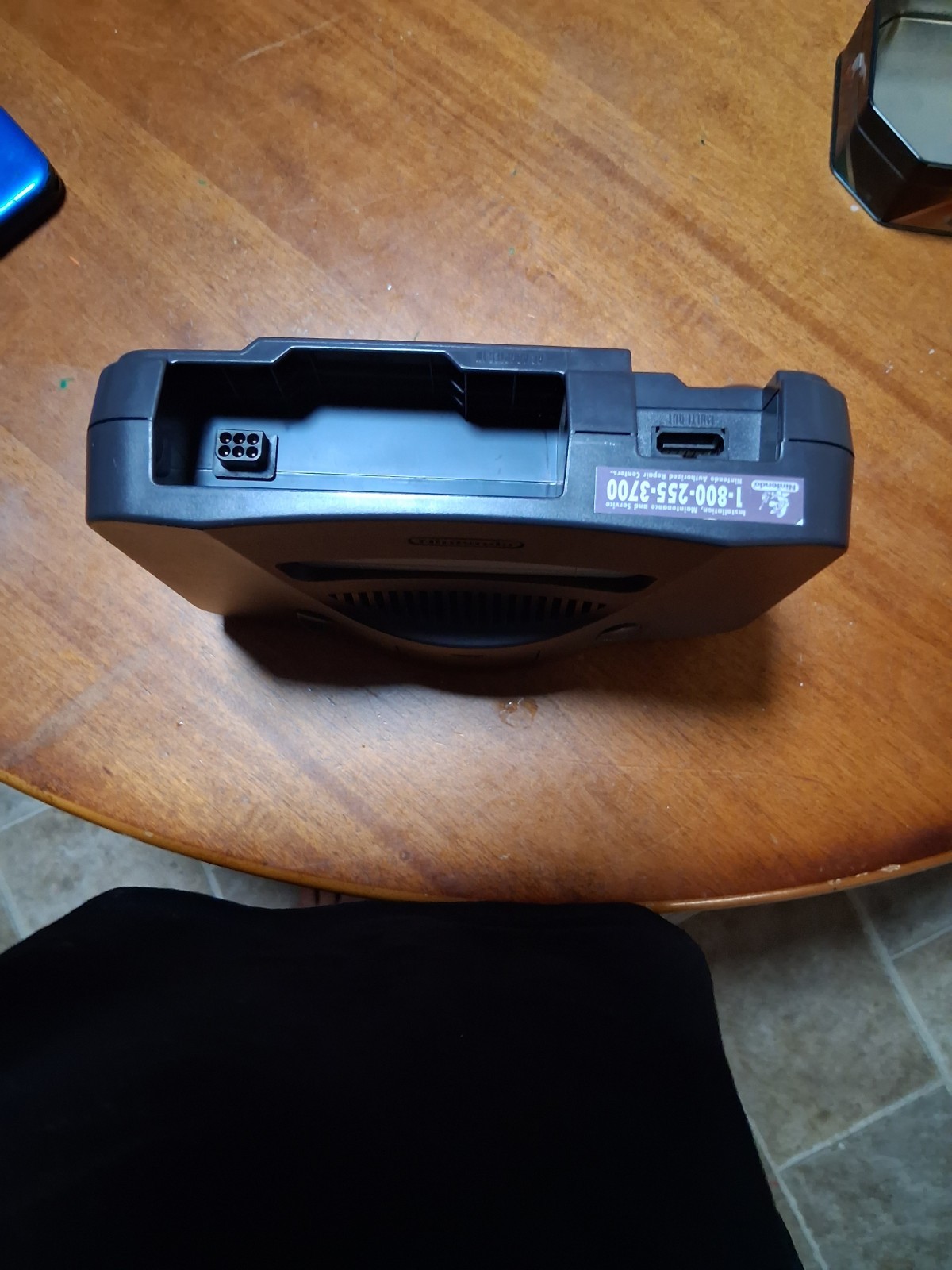 Nintendo 64 Black Console NUS-001(USA) w/ Memory Expansion & Component RCA