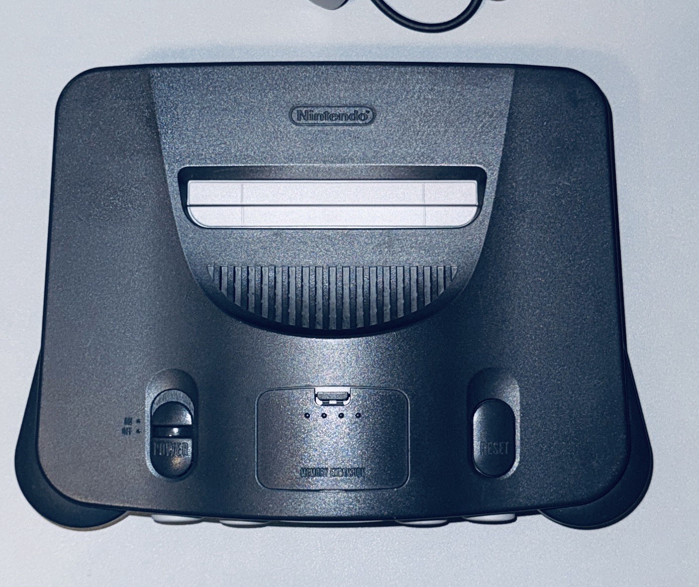 Nintendo 64 System 32MB Home Console Charcoal Gray 1 Ccontroller All Original