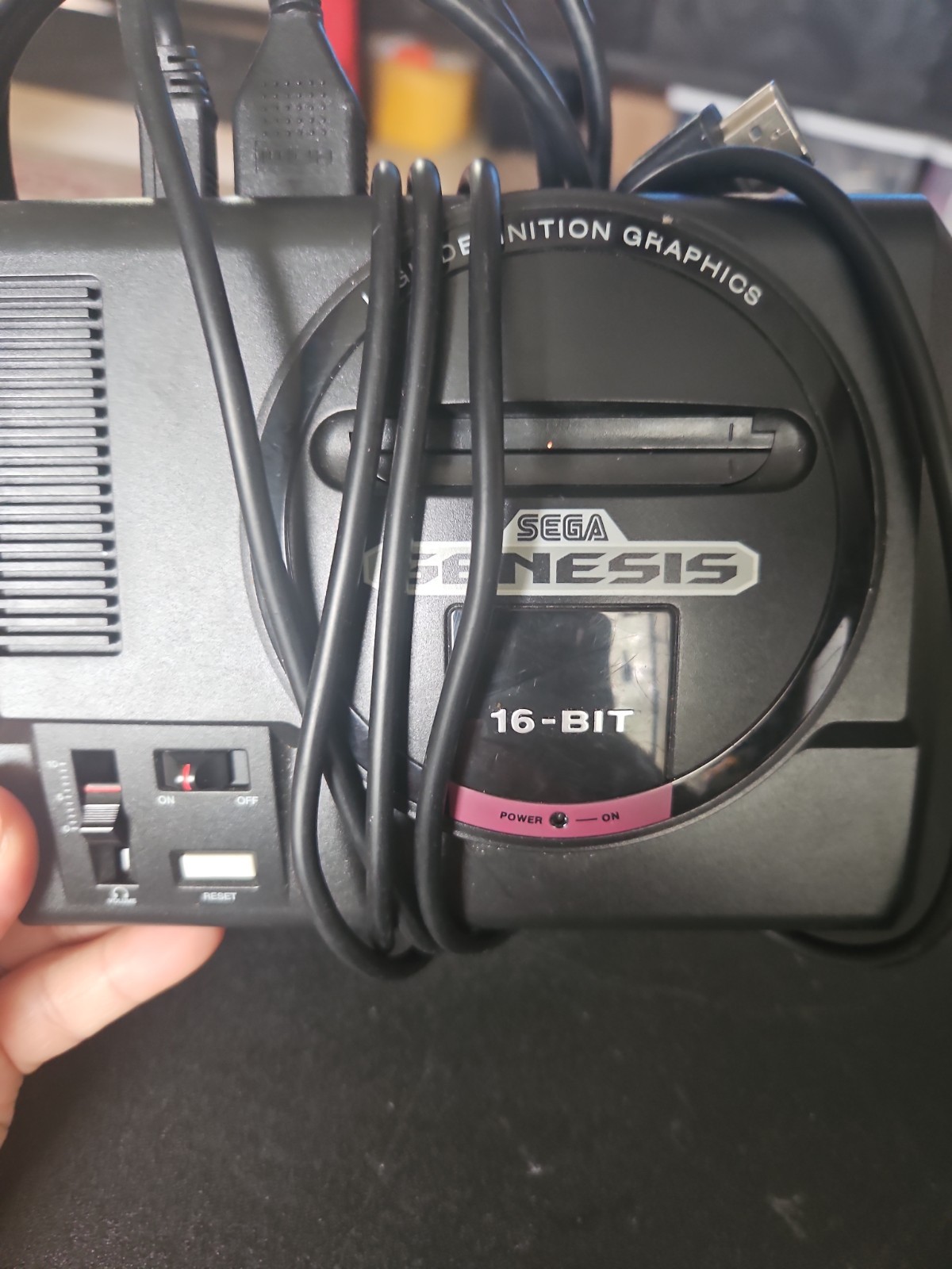 SEGA Genesis Mini 1 (2019) HDMI Console with 2 Wired Controller – USED