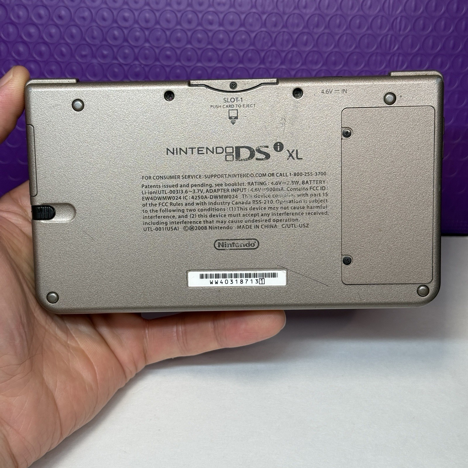 Nintendo DSi XL Bronze & Black Handheld System Console 4GB