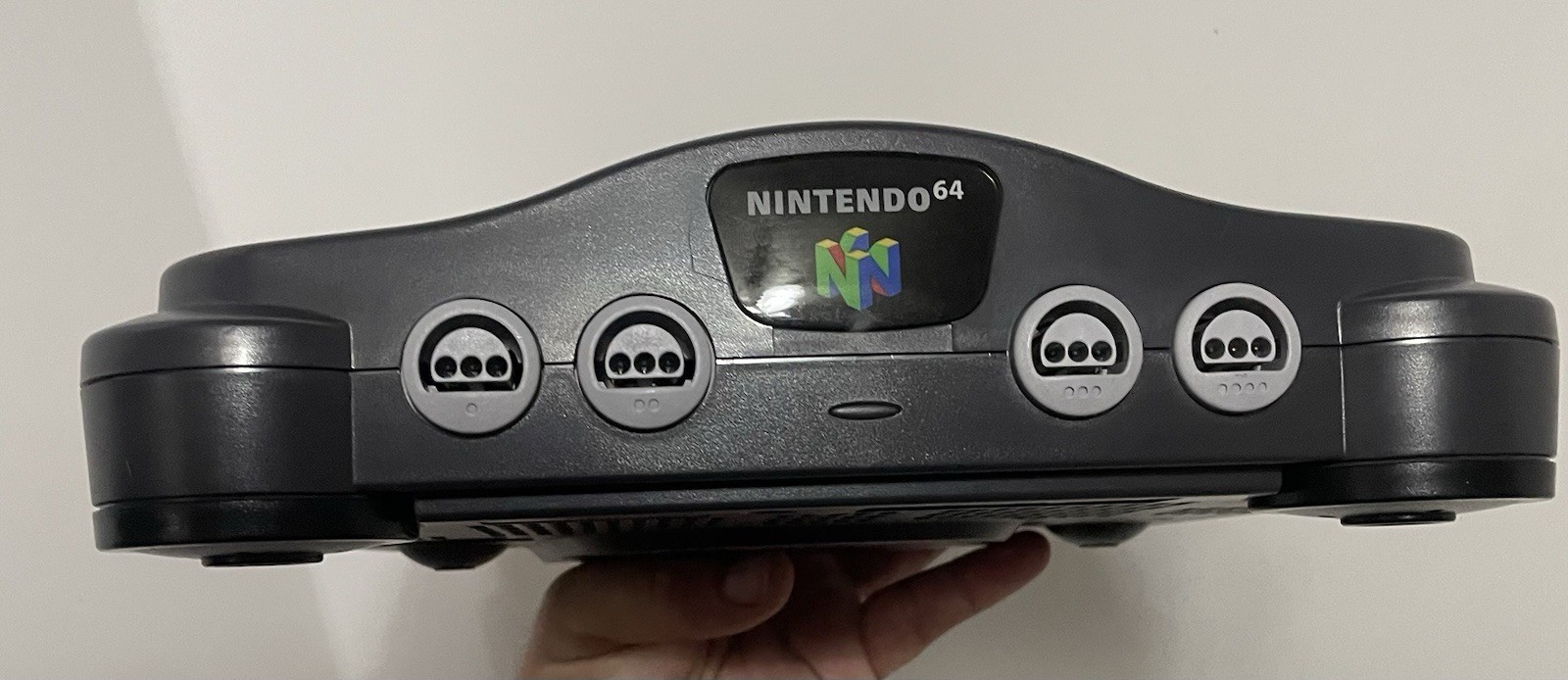 Nintendo 64 N64 NUS-001 Japan With One Red Controller