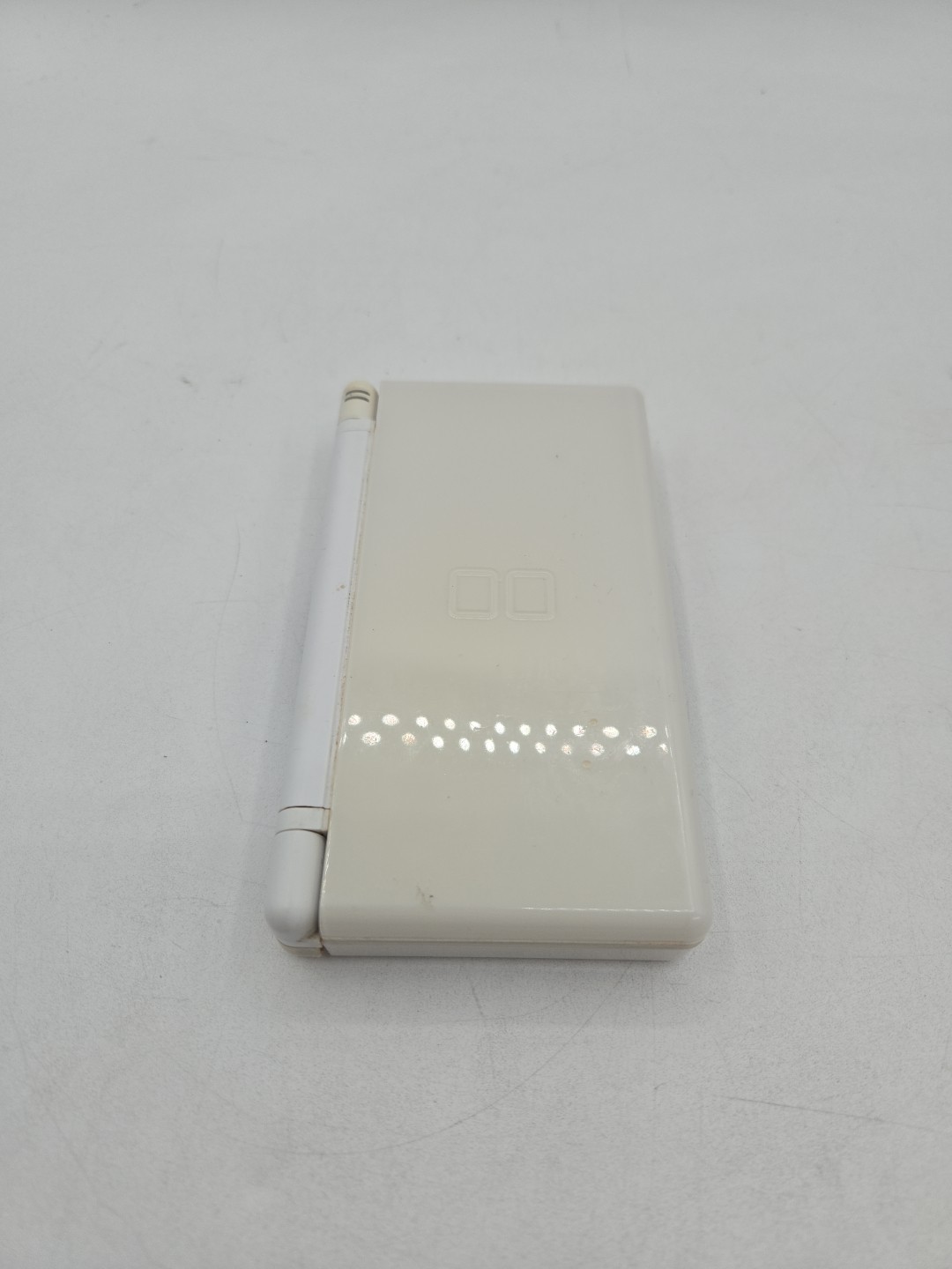 Nintendo DS Lite Polar White Handheld System Bundle Charger Game Stylus Clean!!!
