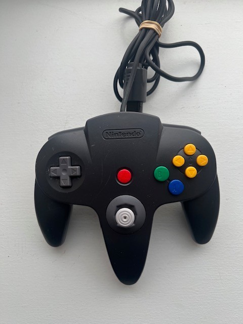 Nintendo 64 N64 OEM Console Complete Bundle + 1 OEM Controller All Cords Tested