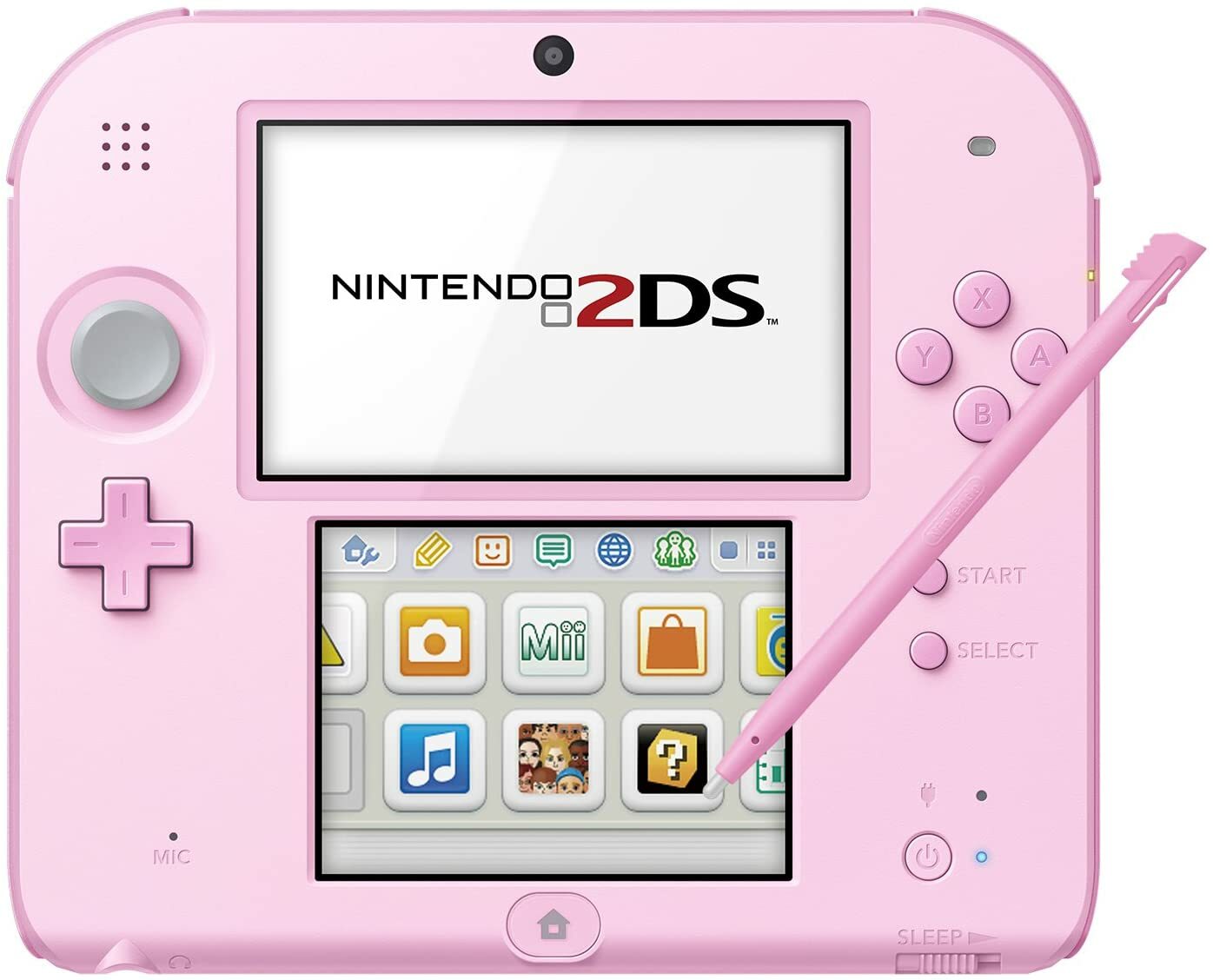 USED Japanese Nintendo 2DS PINK only console FTR-001
