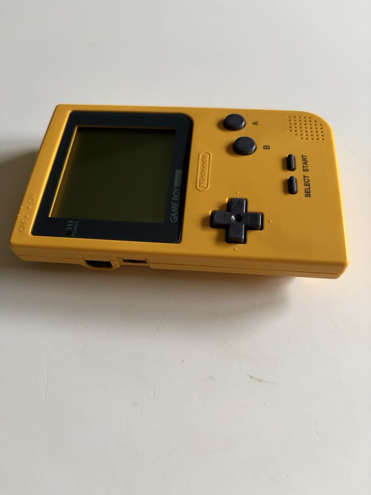 PROFESSIONALLY RESTORED OEM Game Boy Pocket Console (Yellow) & Tetris Plus!