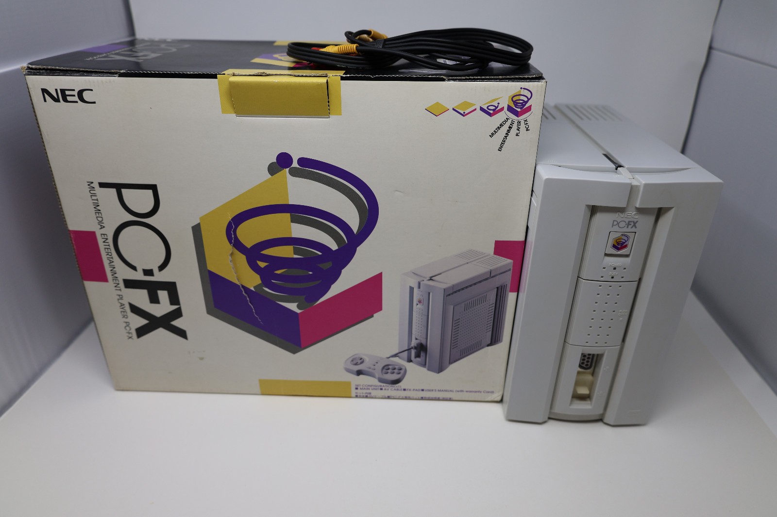 NEC PC-FX Console Box Japan *No Controller* *US Seller* *Works*
