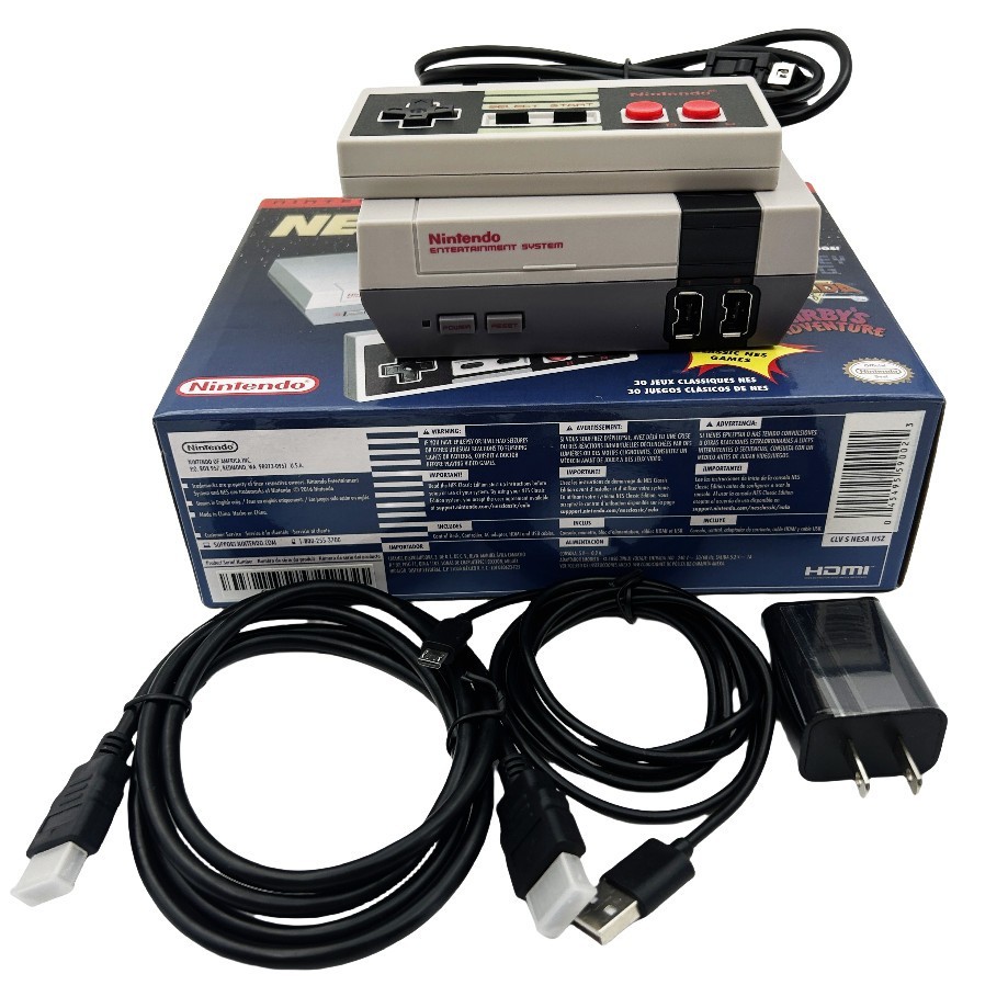 For Nintendo NES Classic Edition Mini 30 Games Brand New W/Controllers