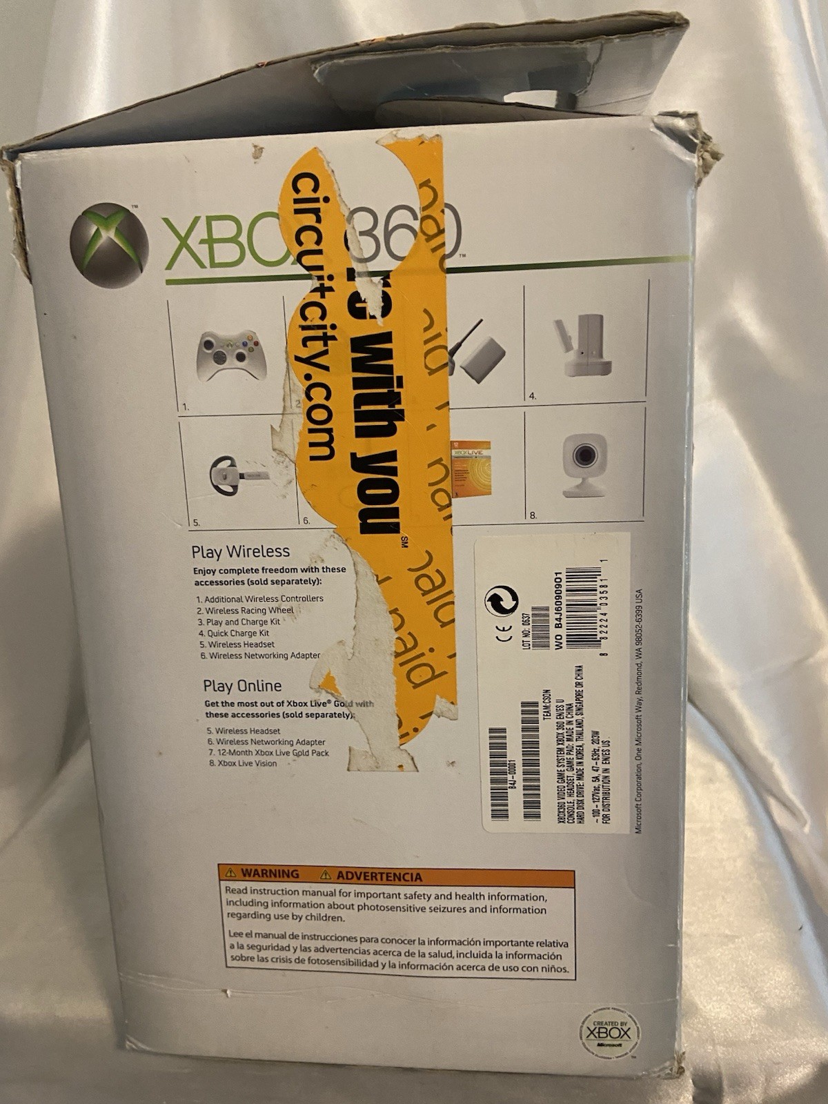 Microsoft Xbox 360 complete set up see description and pictures