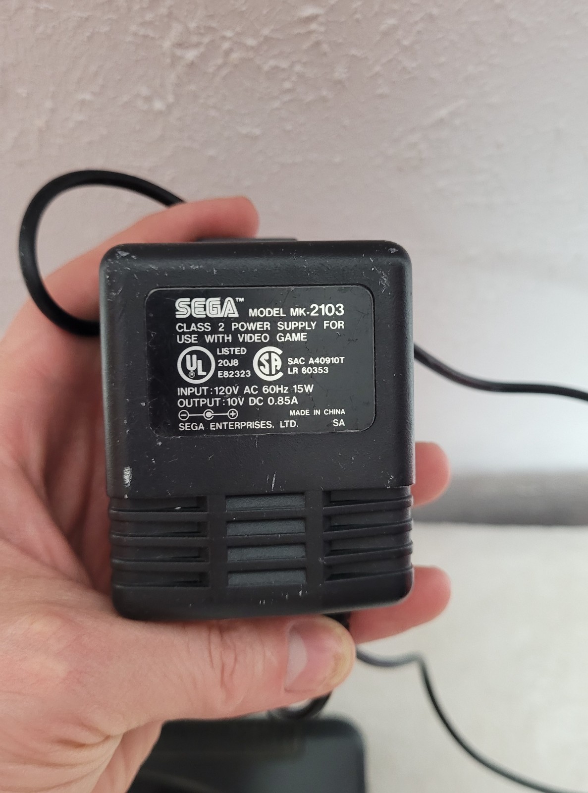 Sega Genesis Console System With Controller Model MK-1631