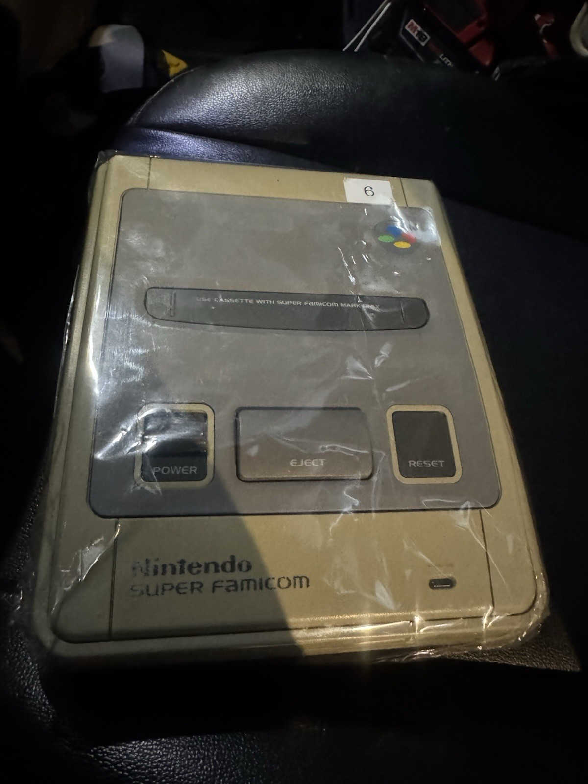 Nintendo Super Famicom Japan HVC-001 Home Console Gray Beige Composite RCA