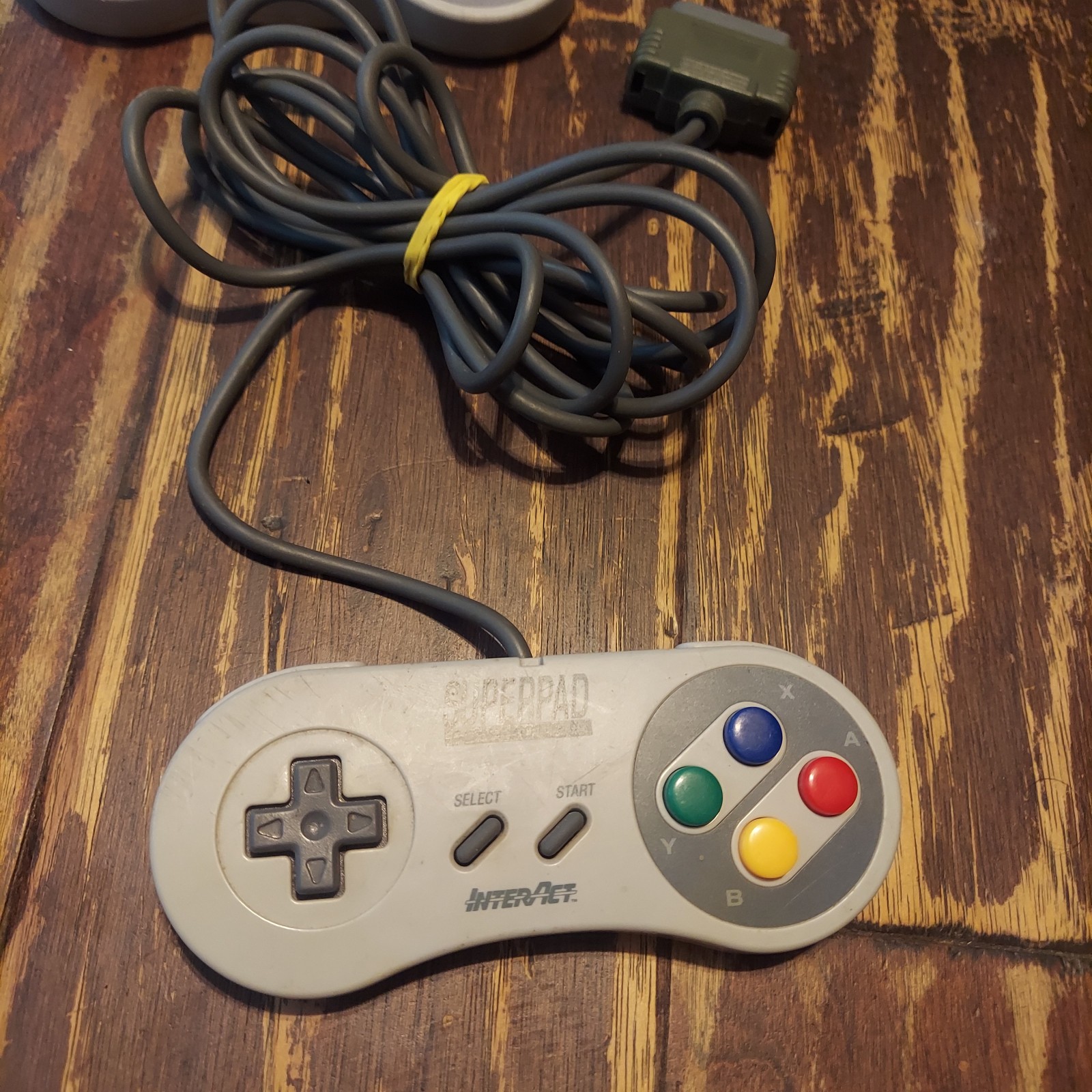 Super Nintendo SNES Console System SNS-001 Bundle With Controller & 10 Games Lot