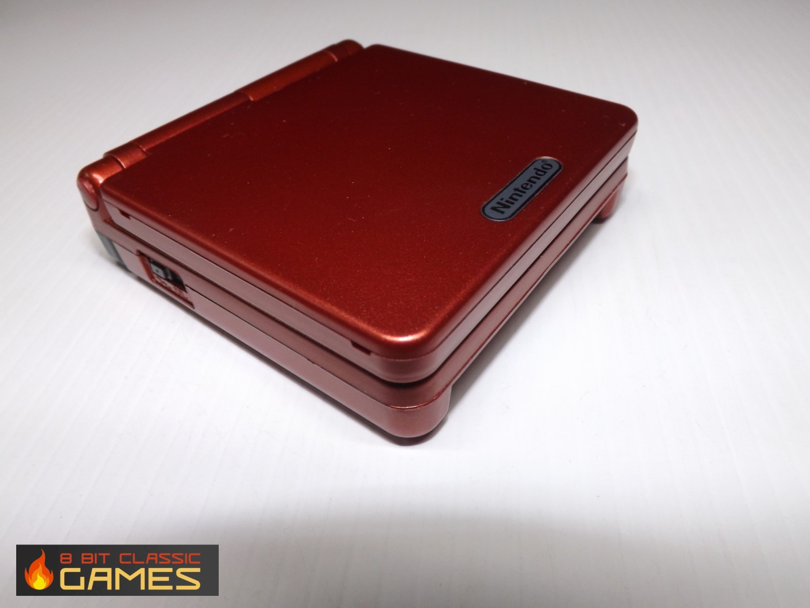 RESHELLED! NEW BATTERY! Red Nintendo Gameboy Advance SP 101 System – 511a
