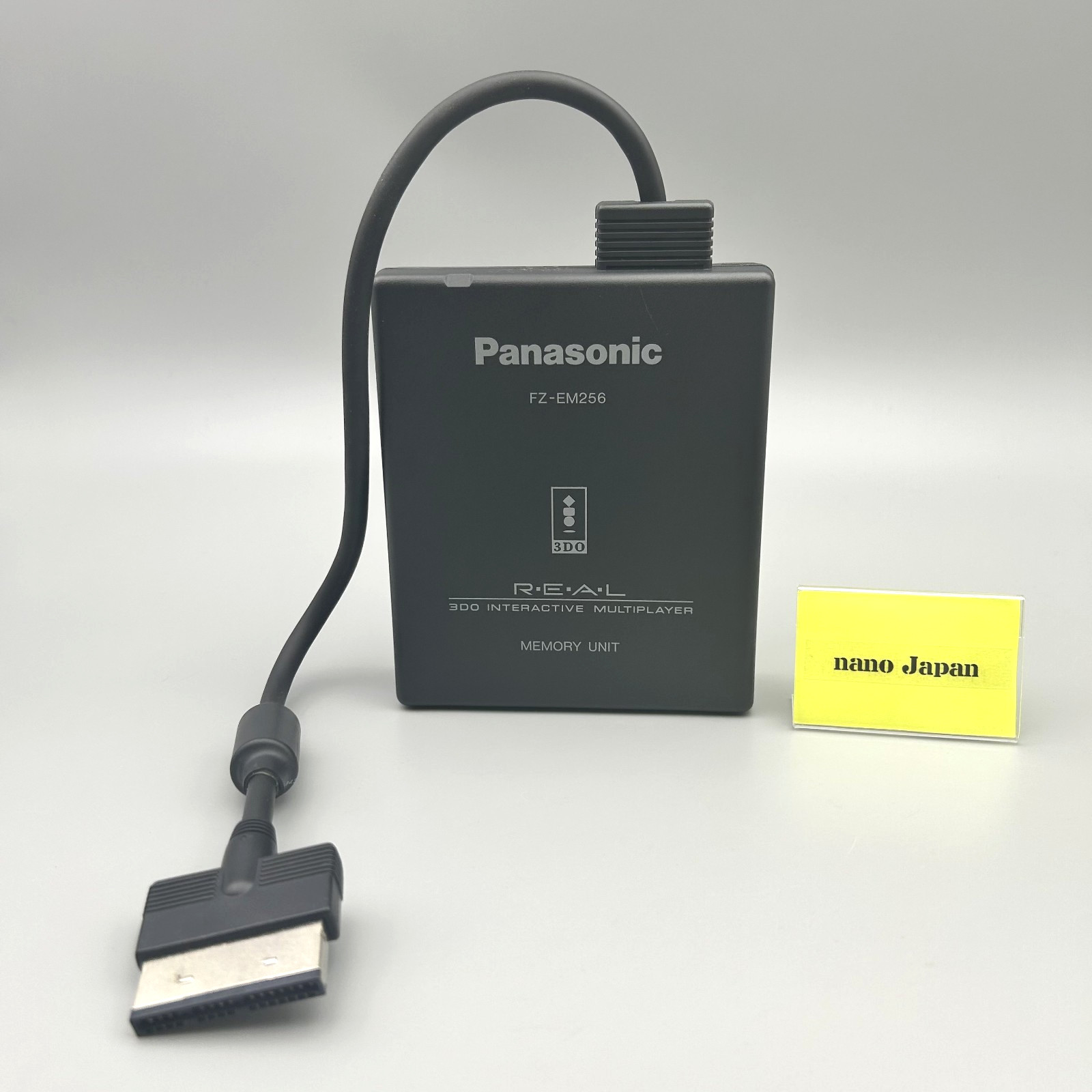Panasonic 3DO FZ-EM256 External Memory Unit Backup Save Storage Adapter Used JP