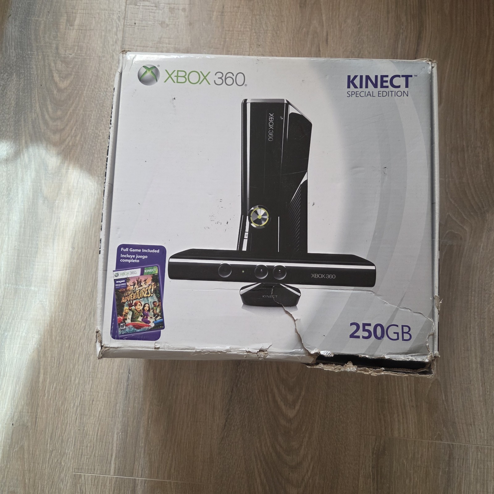 Microsoft Xbox 360 S Gaming Console and Kinect – Black
