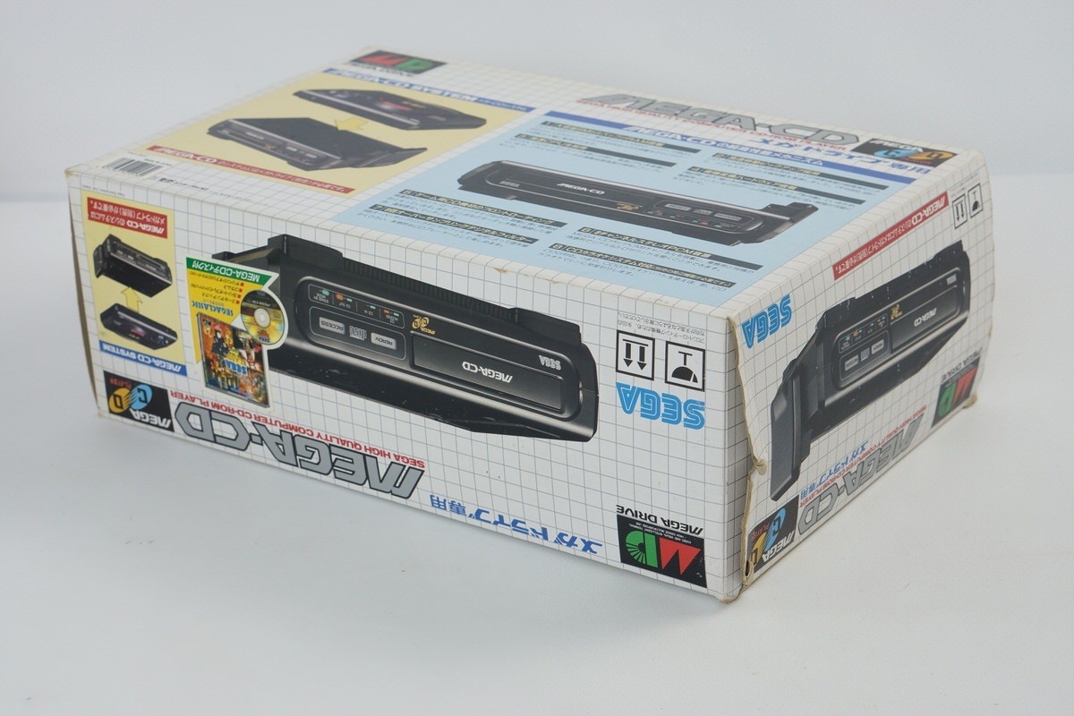 MEGA CD Console Boxed SEGA CLASSIC Genesis Tested System HAA-2510 A20164733