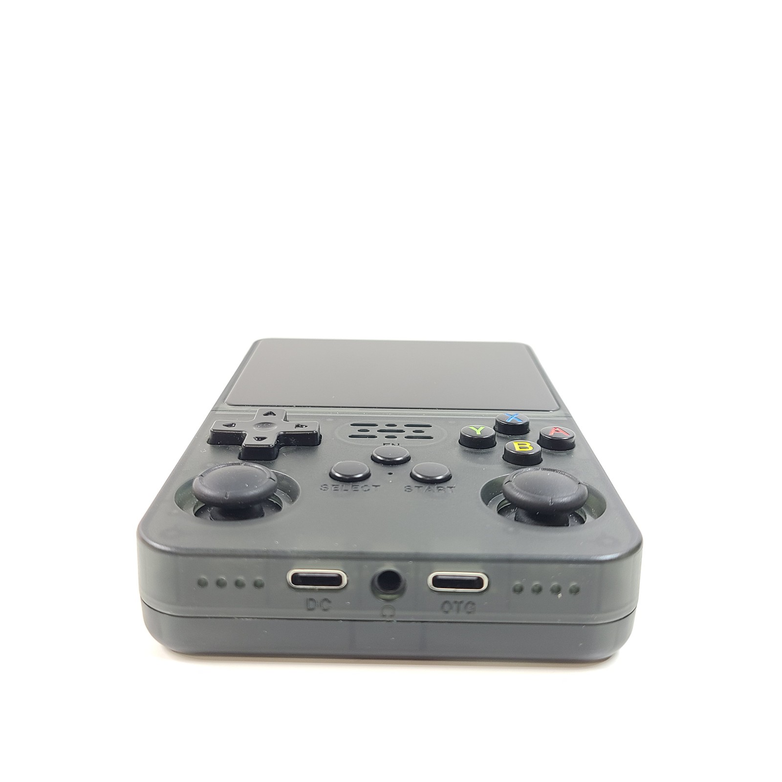 Consola Retro R36S – 3.5″ – Rockchip RK3326 CPU – 1GB RAM – Translucent Gray