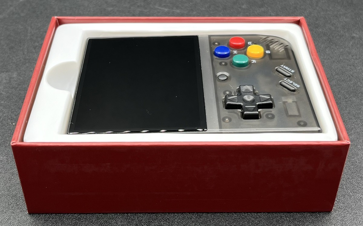 MIYOO MINI PLUS HANDHELD RETRO GAME CONSOLE W/ BOX – EXCELLENT (MVP036784)