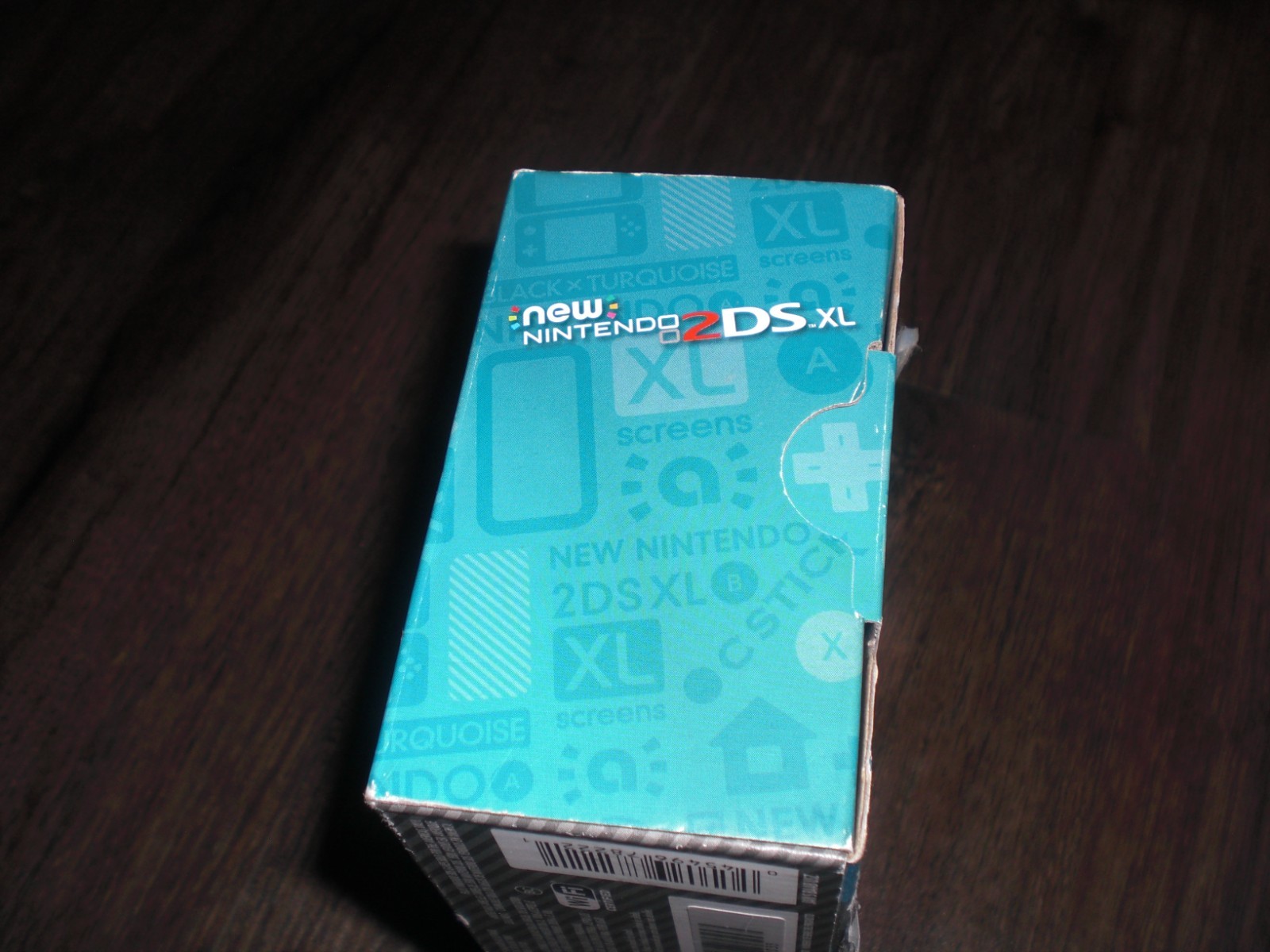 BRAND NEW Nintendo 2DS XL Console System Black Turquoise Blue SEALED NIB BOX