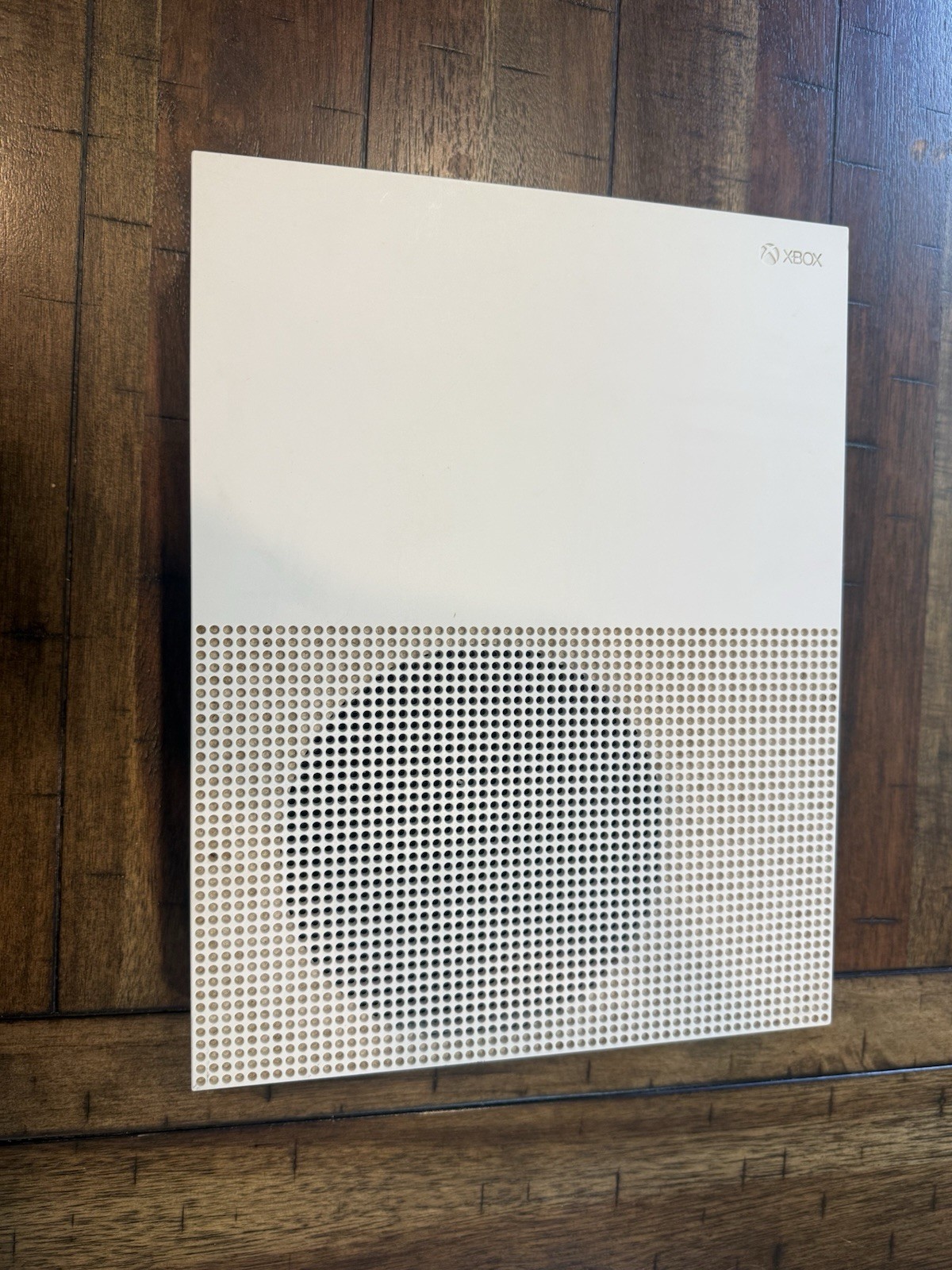 Microsoft Xbox One S White Console 4K UHD Wi-Fi Model 1681. CONSOLE ONLY. Used.