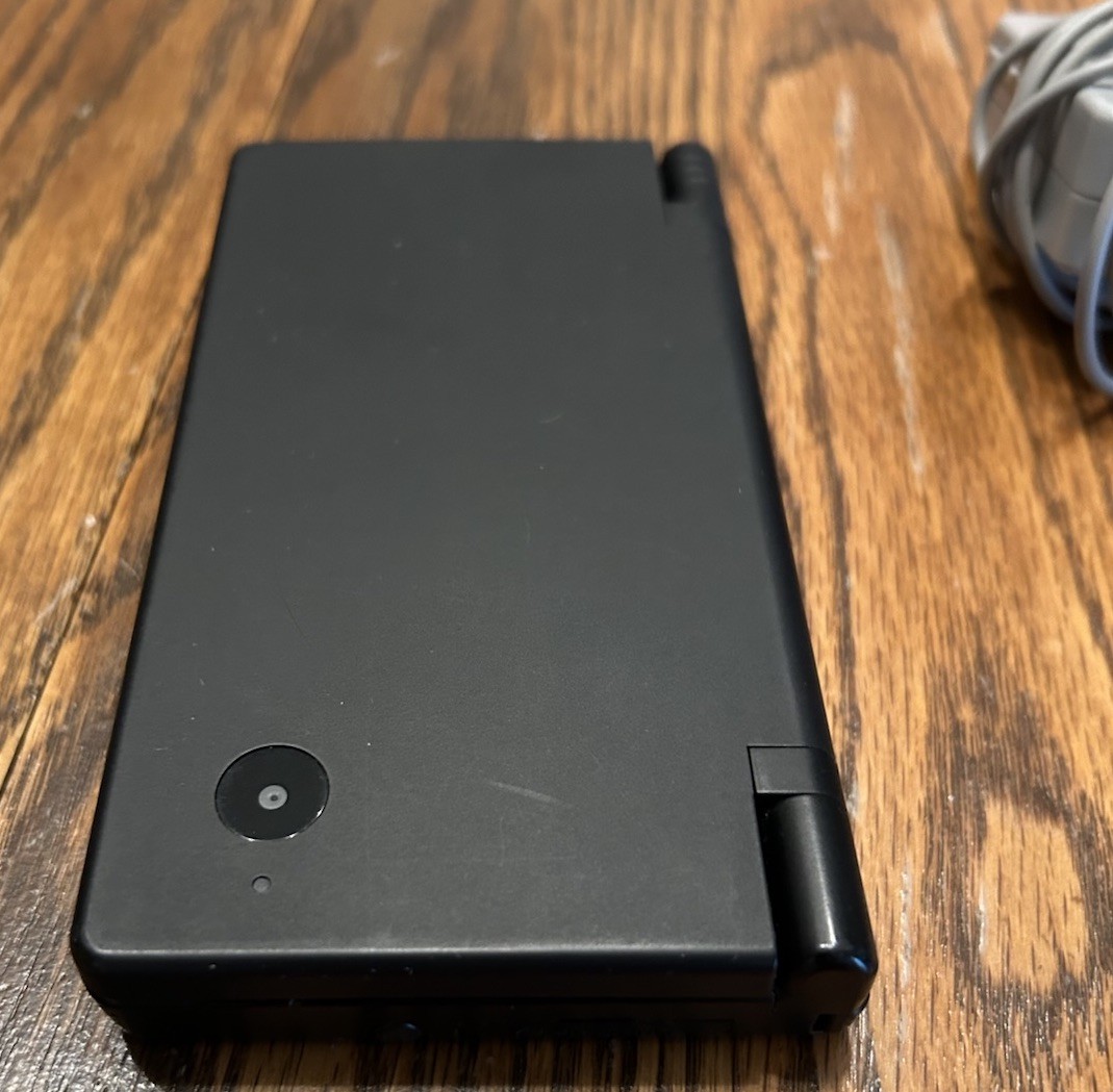 Nintendo DSi Black w/Charger Professor Layton Diabolical Box Working