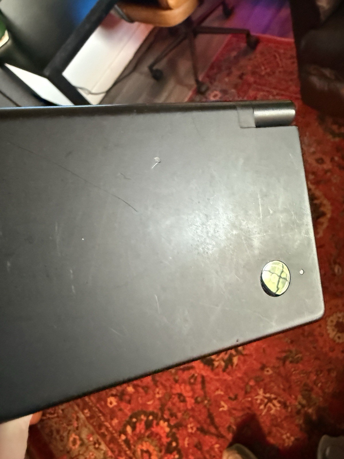 Nintendo DSi Black Nintendo DS TWL-001 USA 2008 W/ Charger No Stylus
