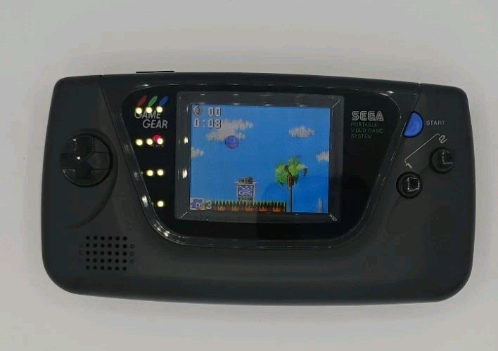🔥 SEGA Game Gear lot BennVenn IPS screen V2 Recapped Sonic & Battery pk Tested!
