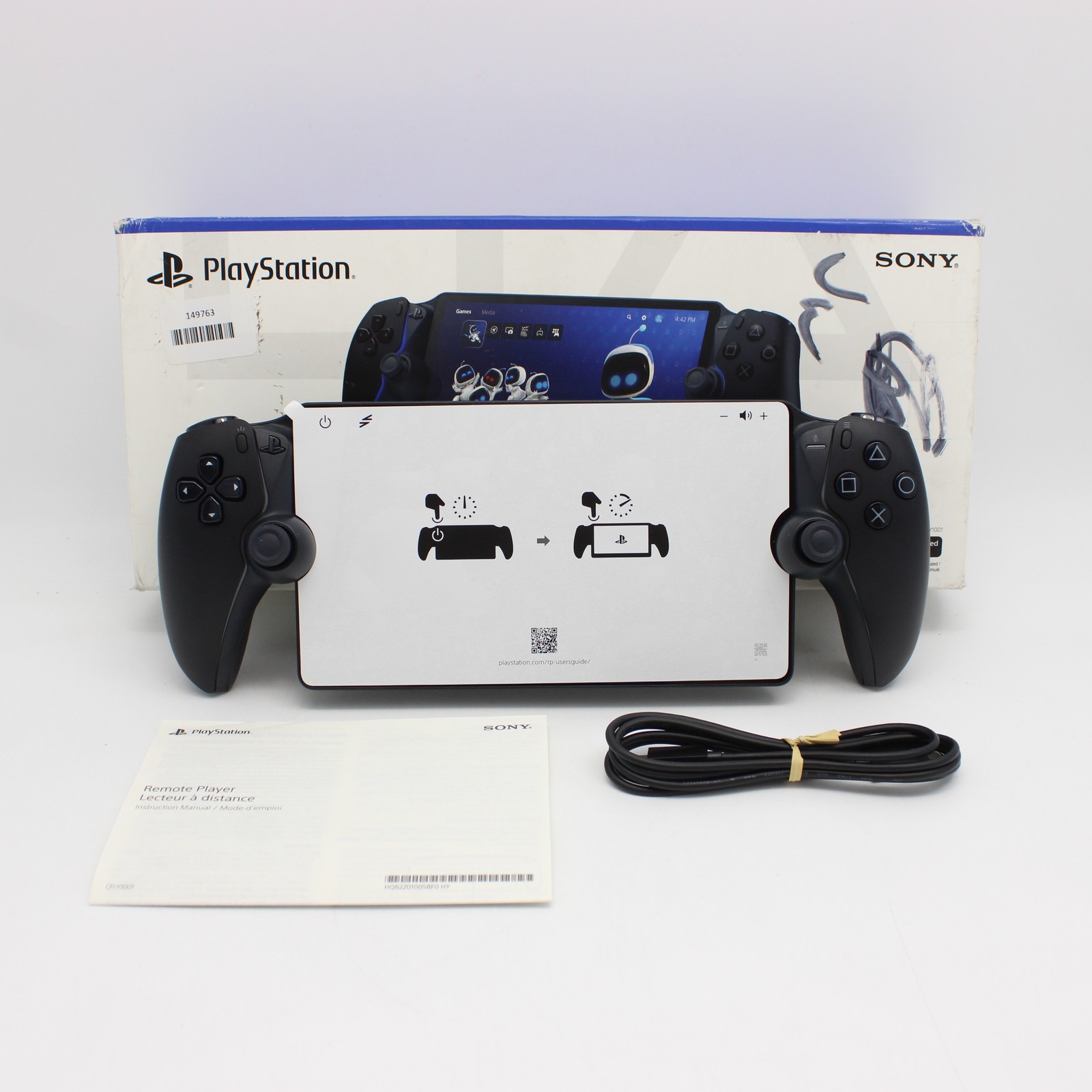 Sony PlayStation Portal Remote Player Handheld Console In Black CFI-Y1001