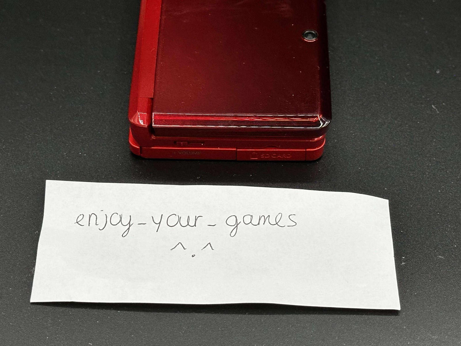 Nintendo 3DS Red Model | English | Charger | US Seller – SHIP IN 1-DAY