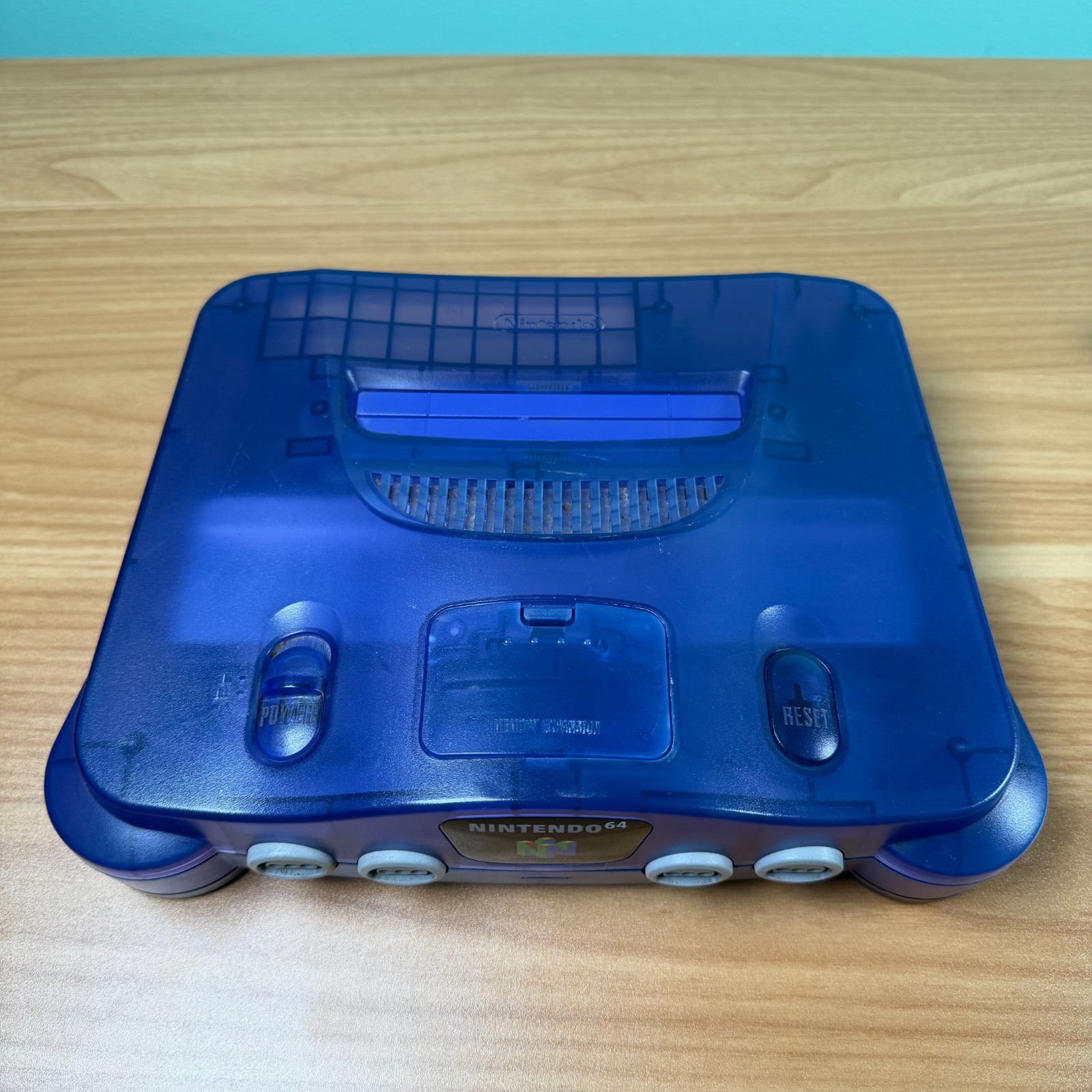 Vtg N64 Console – Funtastic Grape – OEM Purple Nintendo 64 + Controller + Cords