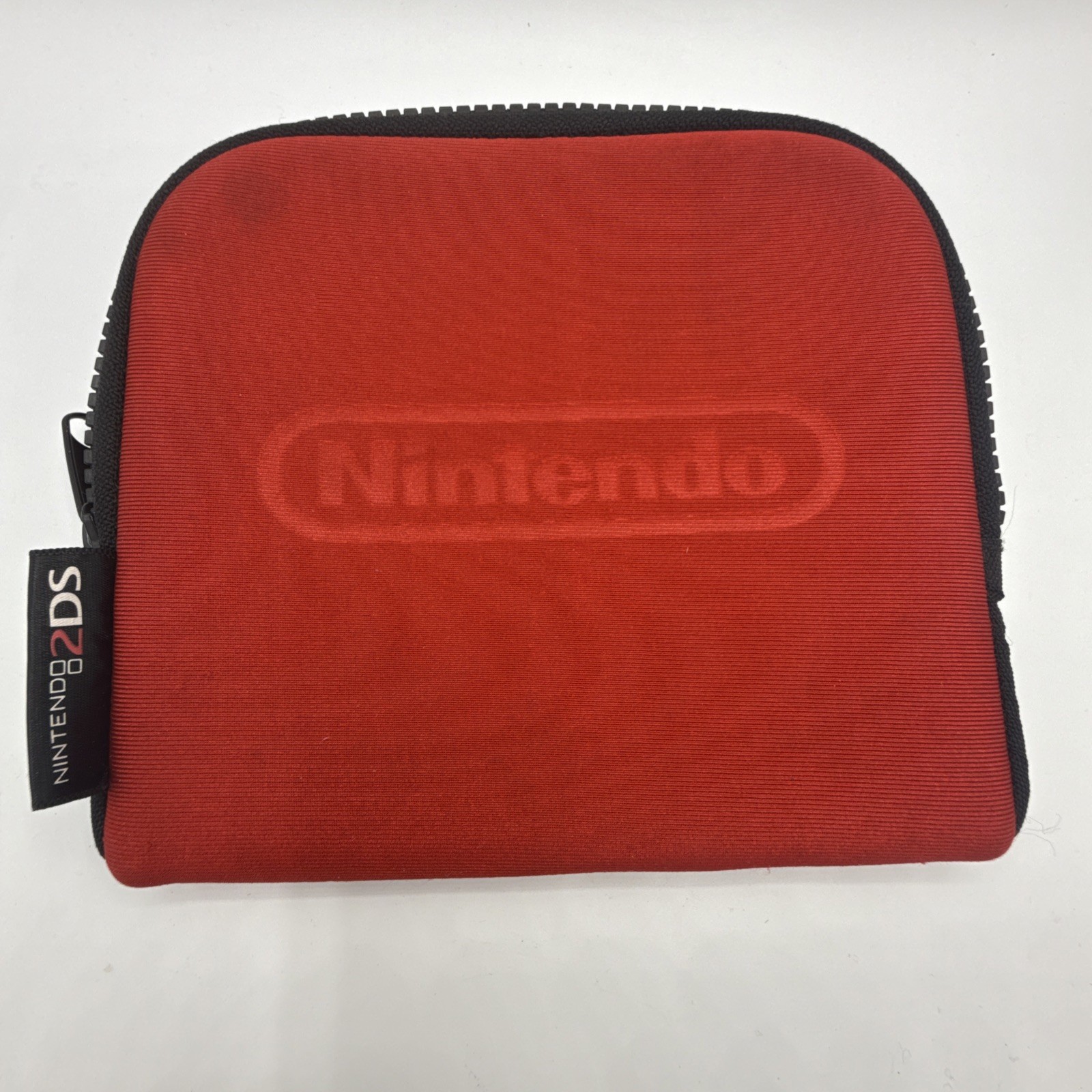 Nintendo 2DS Handheld Game Console FTR-001 Black Red – Game, Charger, & Case