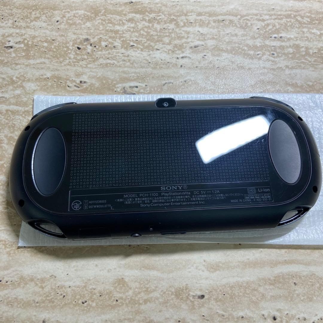 Sony PS Vita PCH-1100 Crystal Black 3G Wi-Fi CIB Near Mint Tested 7512