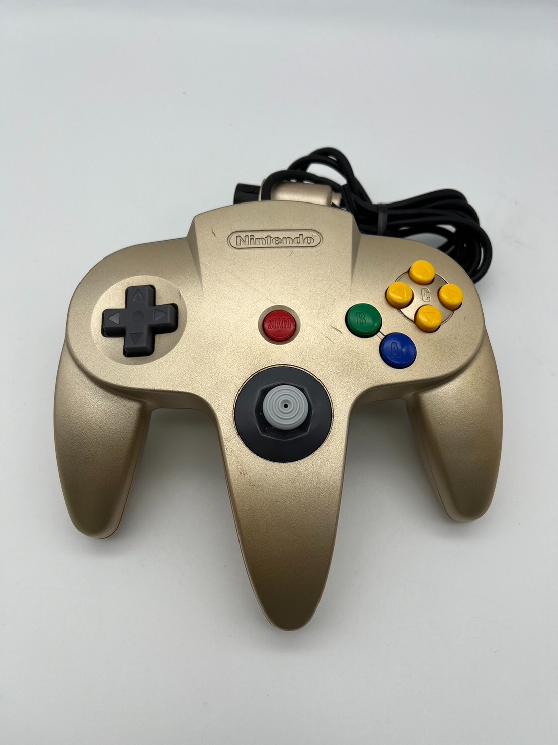 Nintendo 64 Console Limited Edition toys R’ Us Gold N64 Tested Working