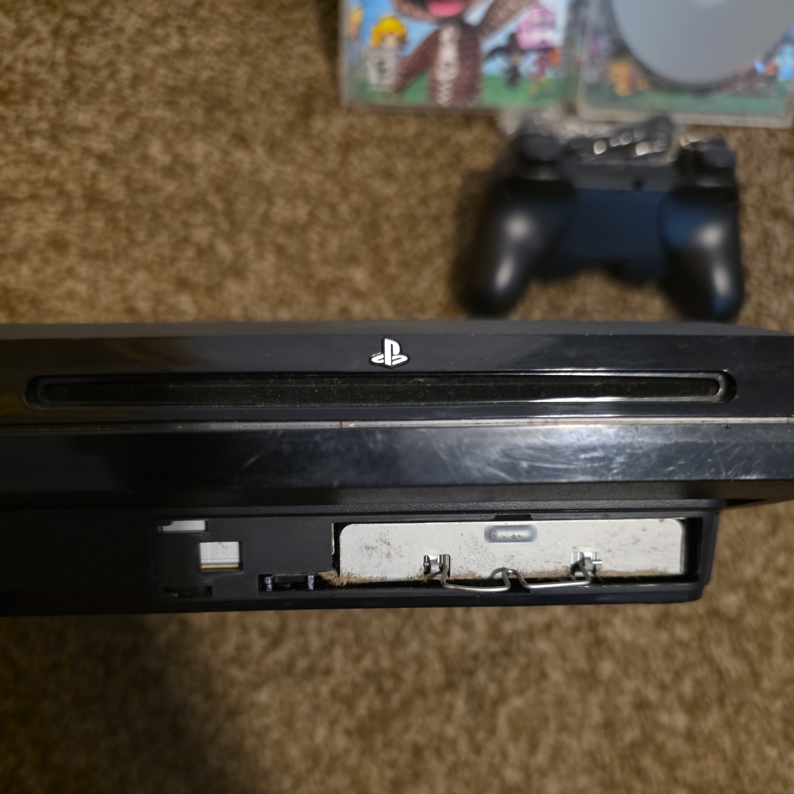 Sony PlayStation 3 Slim CECH-2001A Console Black Tested