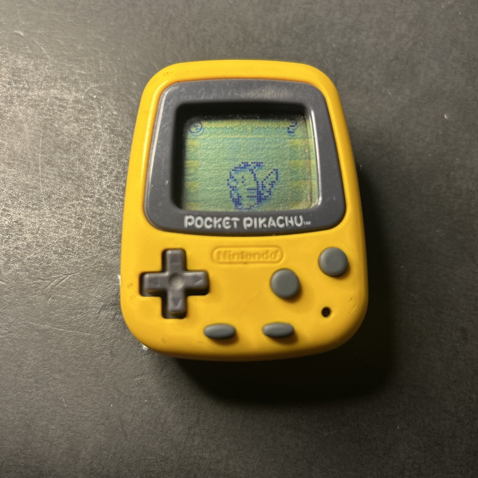 NINTENDO Pocket Pokémon Pikachu SOUND WORKS *Good Screen* Yellow Color