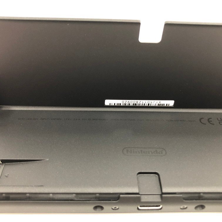 Nintendo Switch OLED 64GB Neon Red Blue w/ Joy Con + Dock + Charger +HDMI+Box