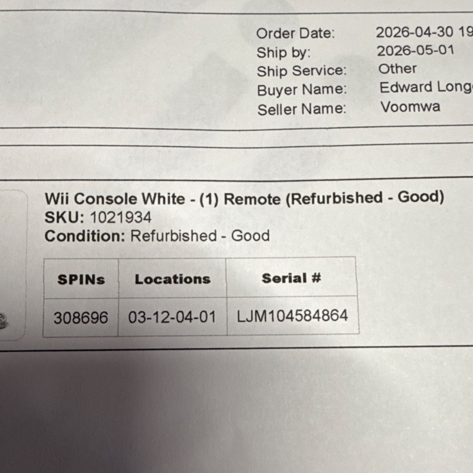 Nintendo Wii Sports Console White Wi-Fi, Component RCA, Remote Included