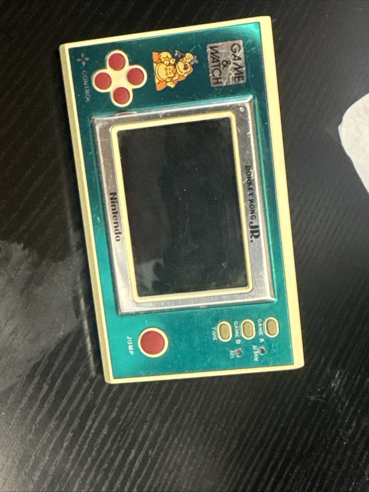 1982 Nintendo Game & Watch Donkey Kong JR Model No. DJ-101 Hard to see screen