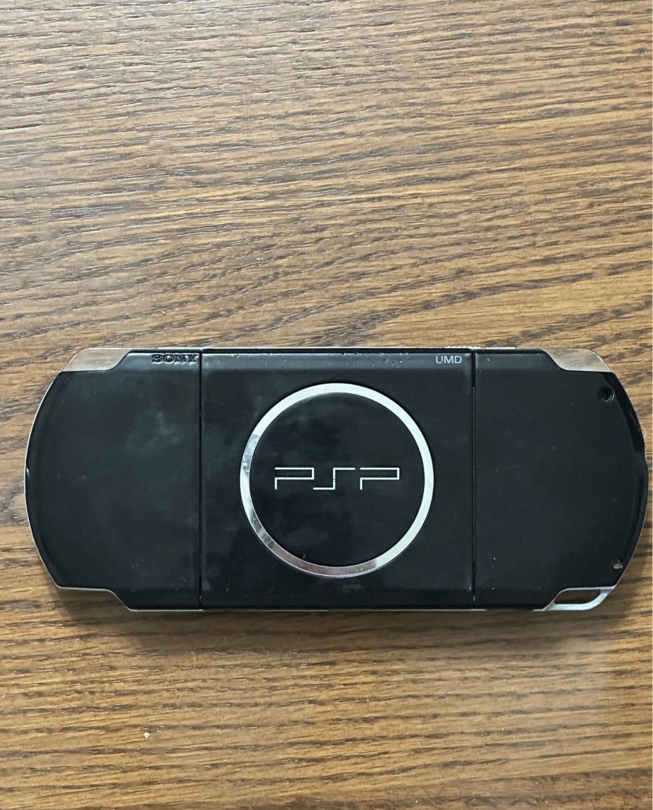 Sony PSP 3001 Black Handheld Console with 5 Games & 4 Movies Bundle Lot