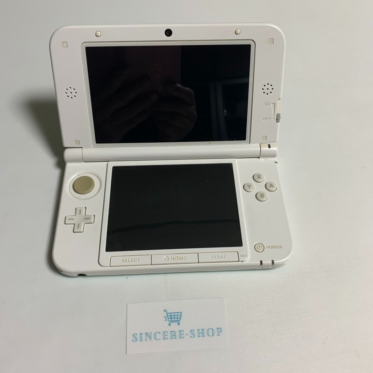 USED Japanese Nintendo 3DS XL LL MINT WHITE SPR-001 only console