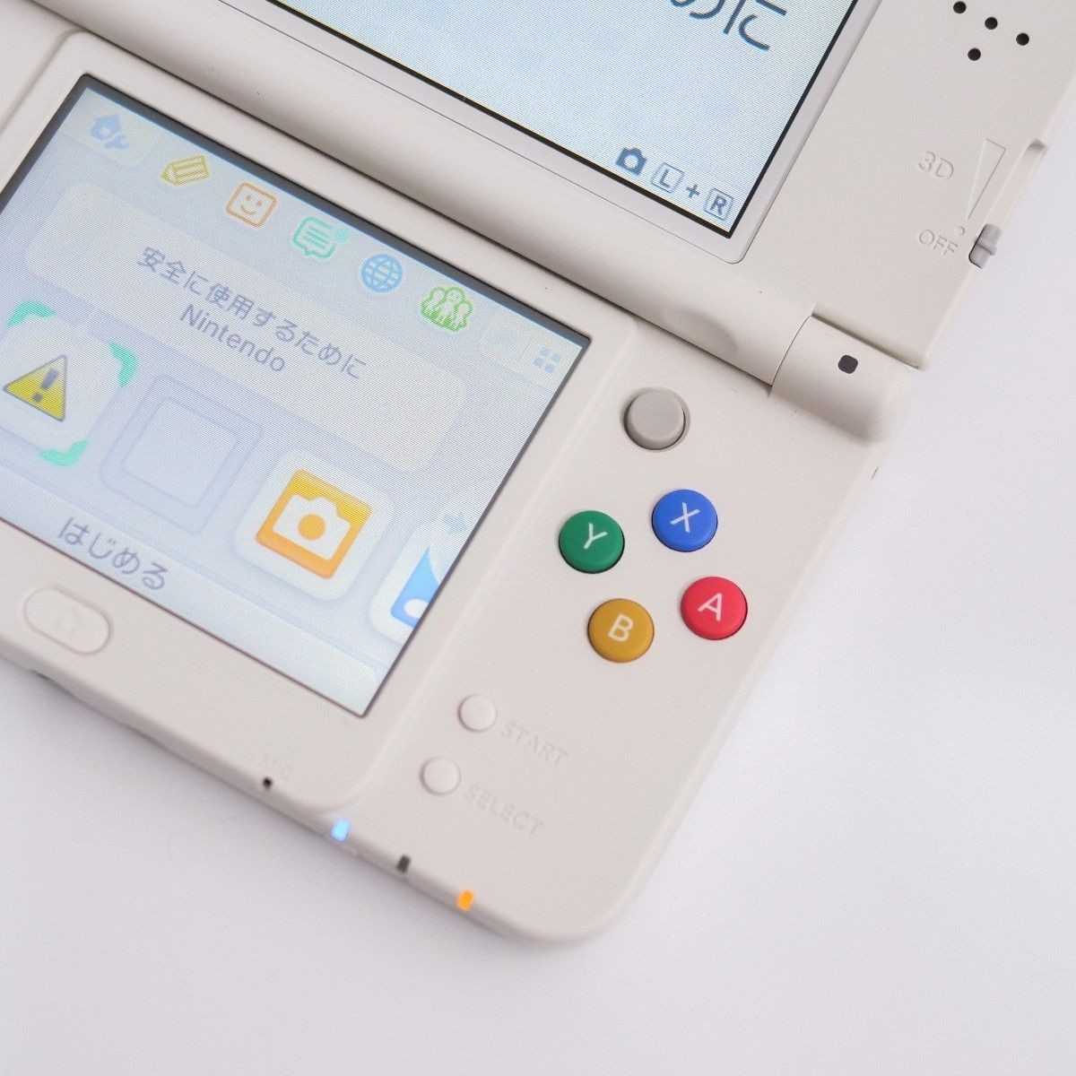 Nintendo New 3DS White Console Working Tested Japanese ver