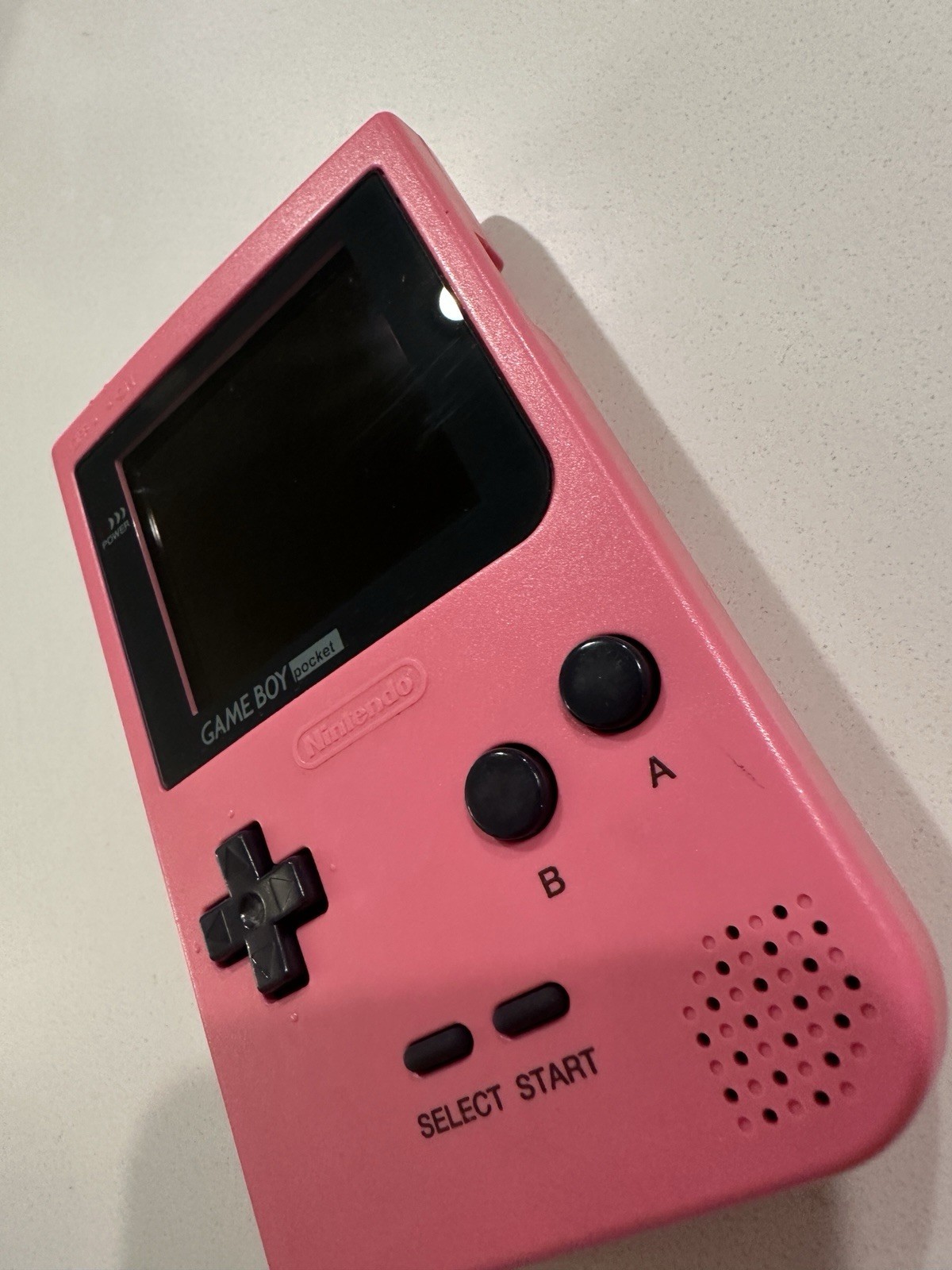 Nintendo Game Boy Pocket MGB-001 – Yellow – OEM Shell IPS Great Condition