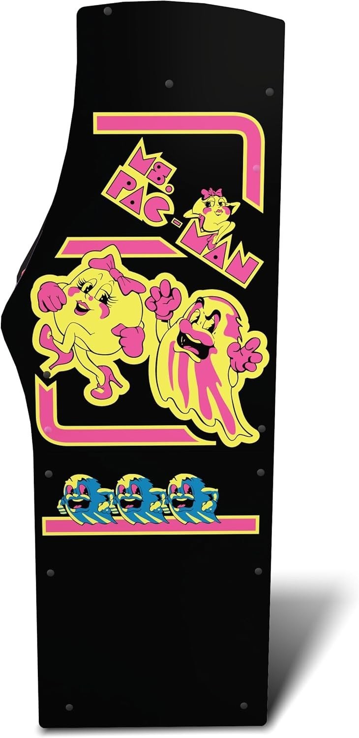 Arcade1Up Ms. Pac-Man Bandai Namco Legacy Arcade Machine 14-in-1 Wi-Fi