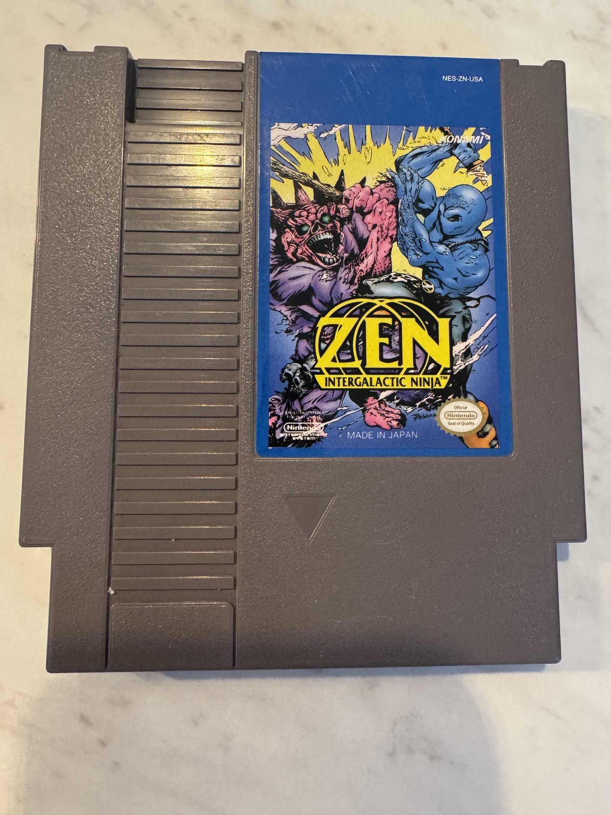 Konami Zen Intergalactic Ninja NES Cartridge Only Tested And Authenticated