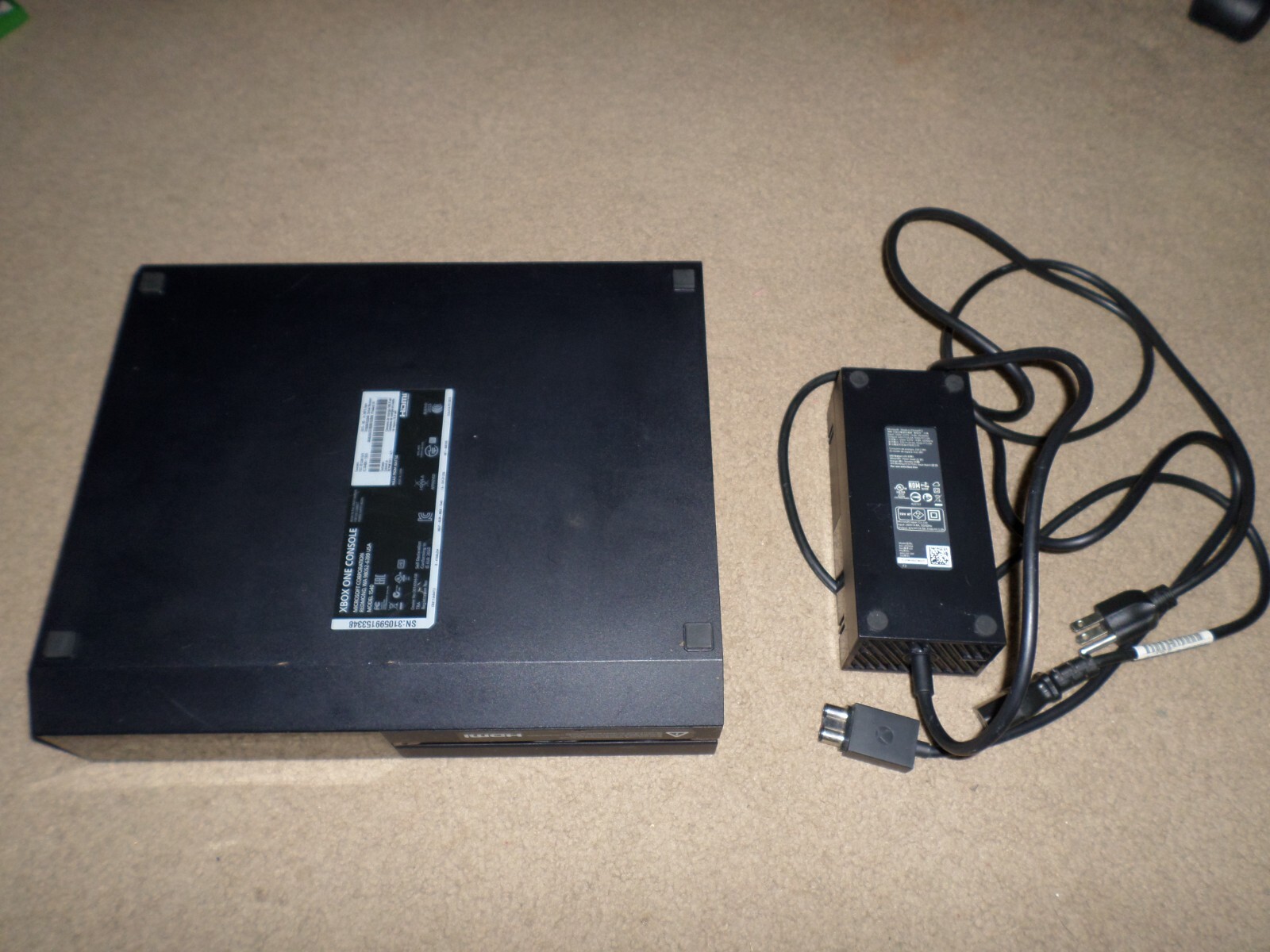 Microsoft Xbox One Day One Edition 500GB Black Console