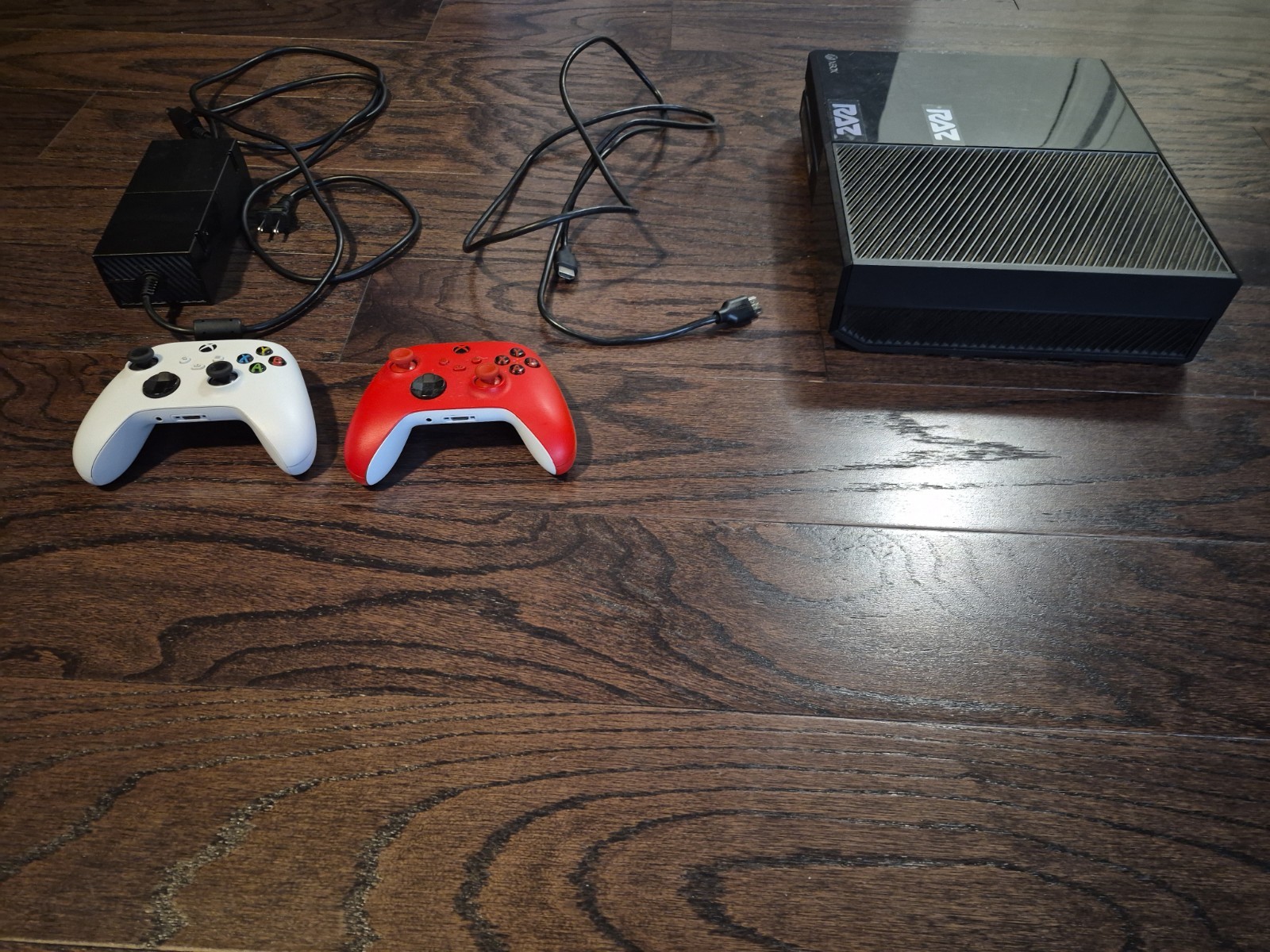 Microsoft Xbox One 500GB Console with Two Controllers, Power Cable, & HDMI Cords