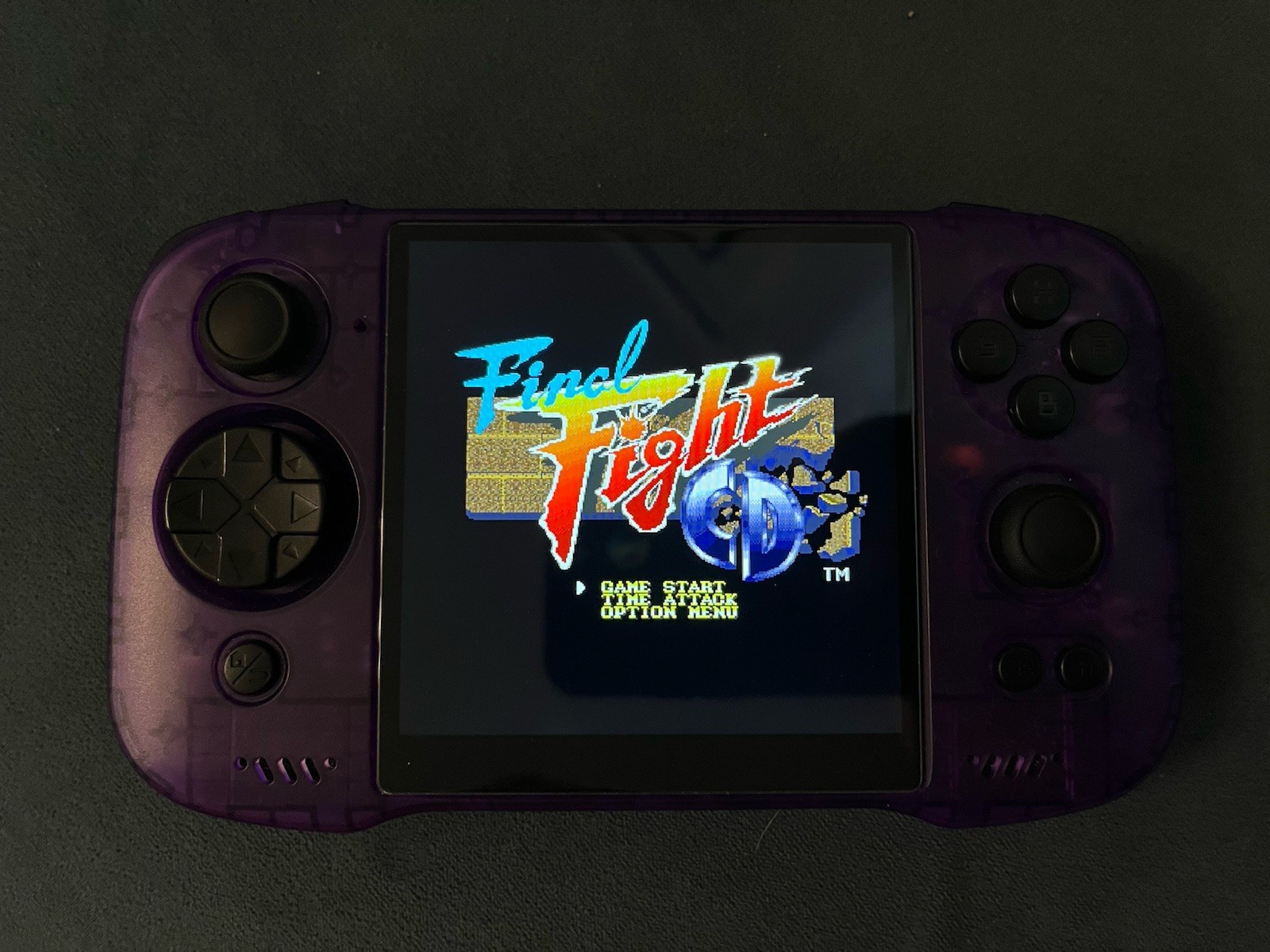 Z-Pocket Game ZPG A1 Unicorn Transparent Purple 6GB RAM 128GB Storage – RARE