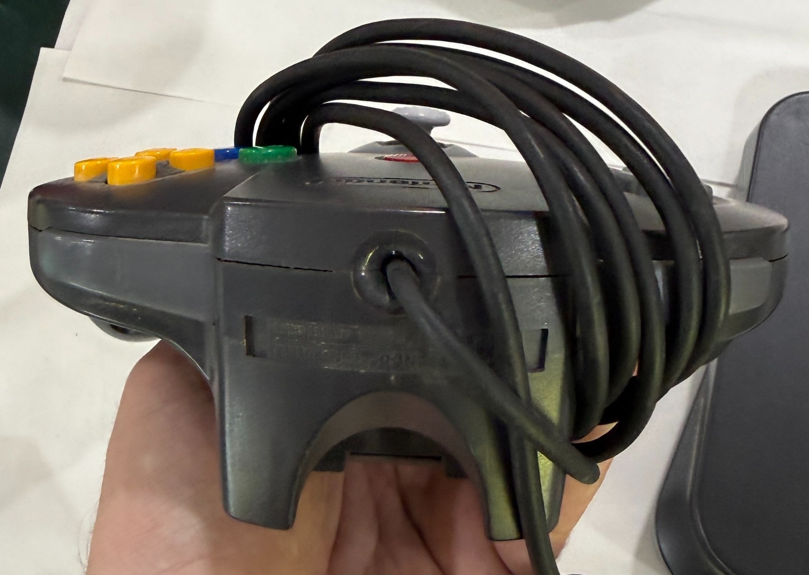 Nintendo 64 Video Game Console – Working – Includes OEM Cables, Controller