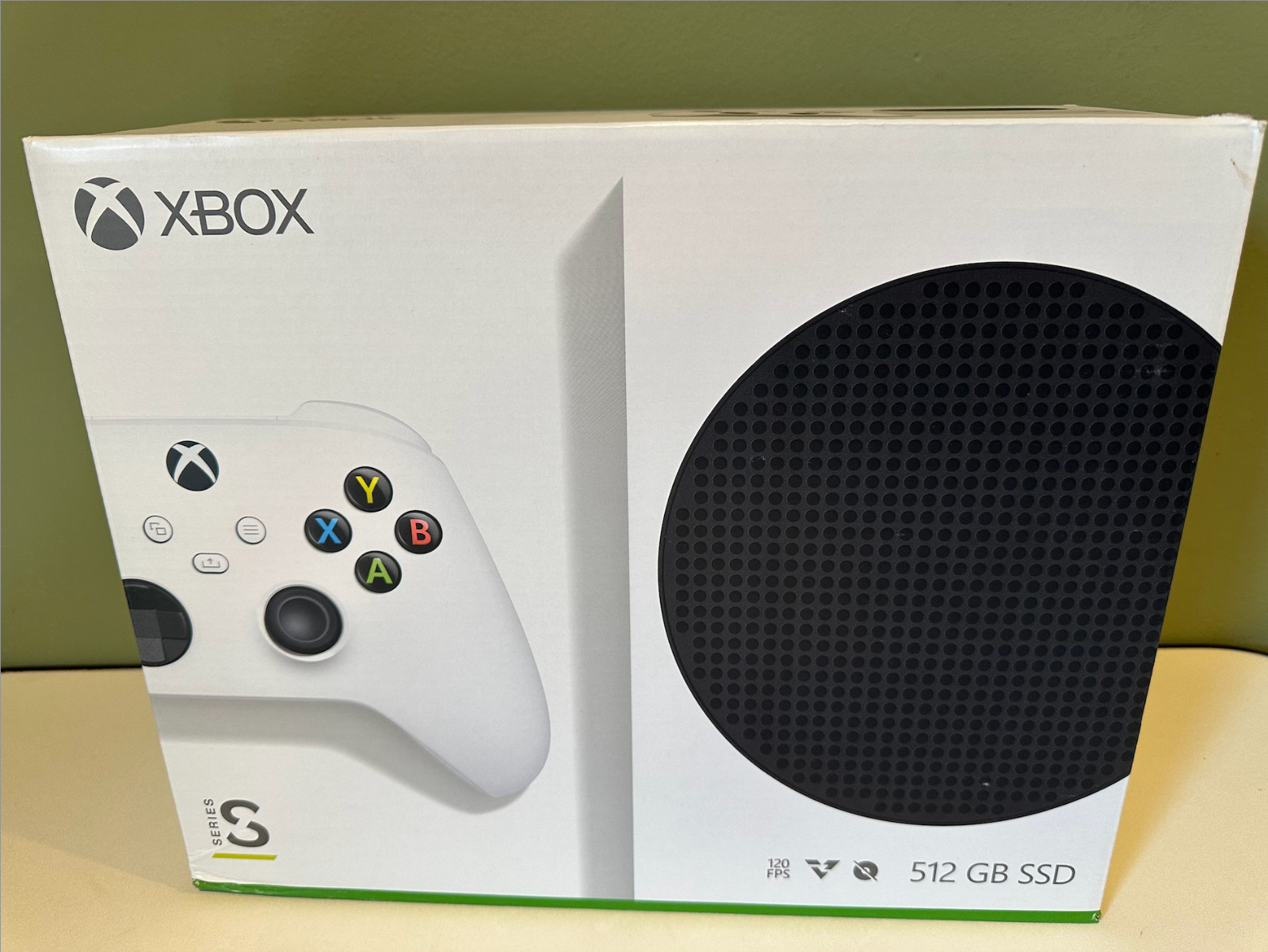 Xbox Series S 512GB White – Console (Used – Clean) – Controller (New) – Cords