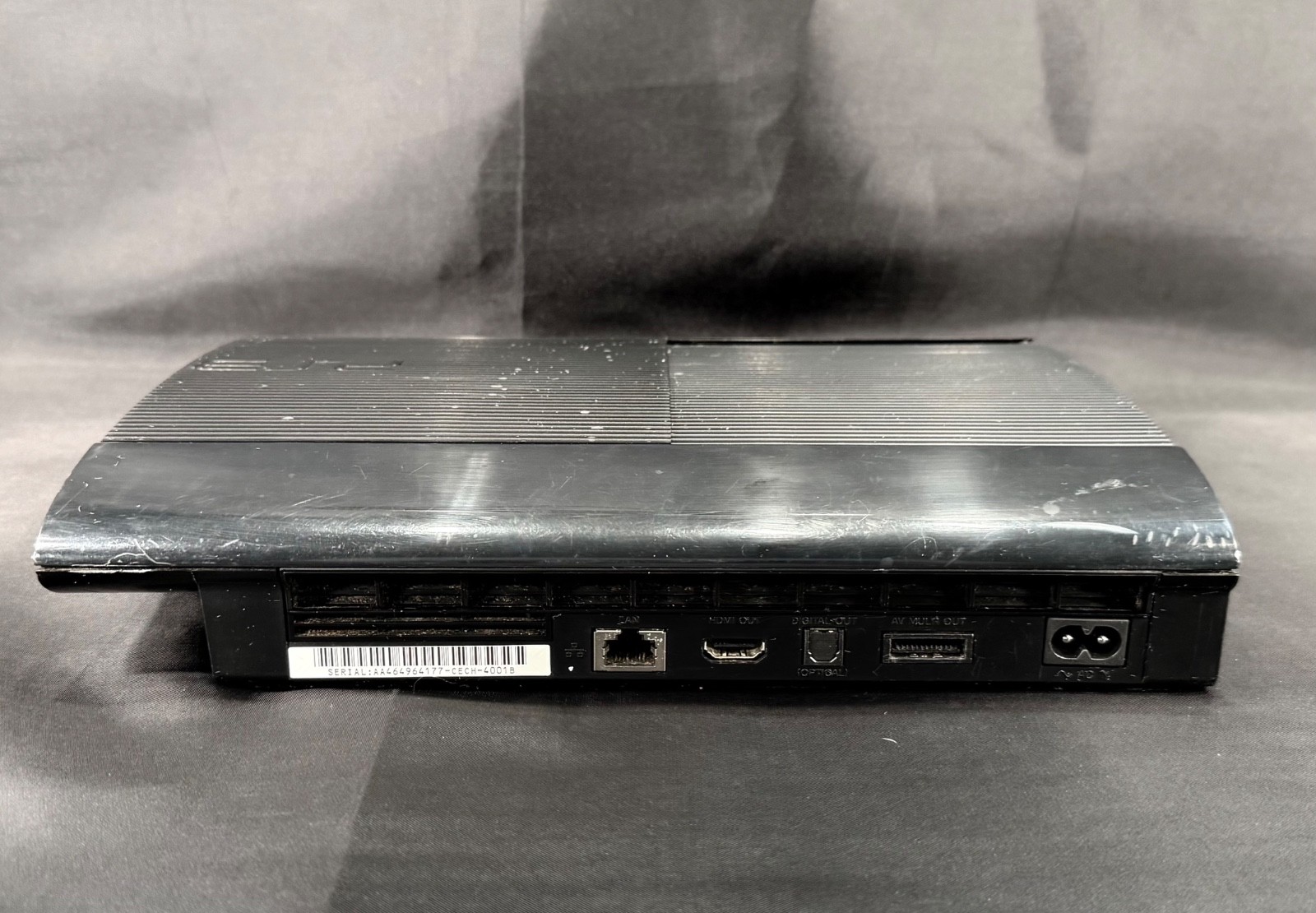 Sony PlayStation 3 PS3 Super Slim Black Console CECH-4001B (PARTS/REPAIRS ONLY)