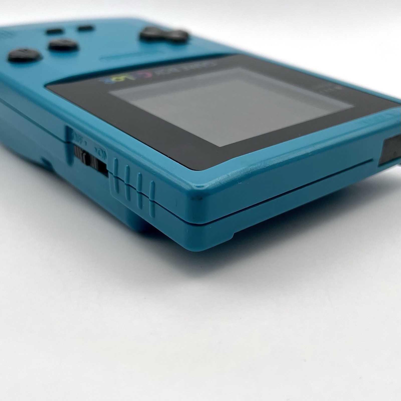 Nintendo Game Boy Color Blue Turquoise Tested New Speaker and Lens CGB-001 Japan